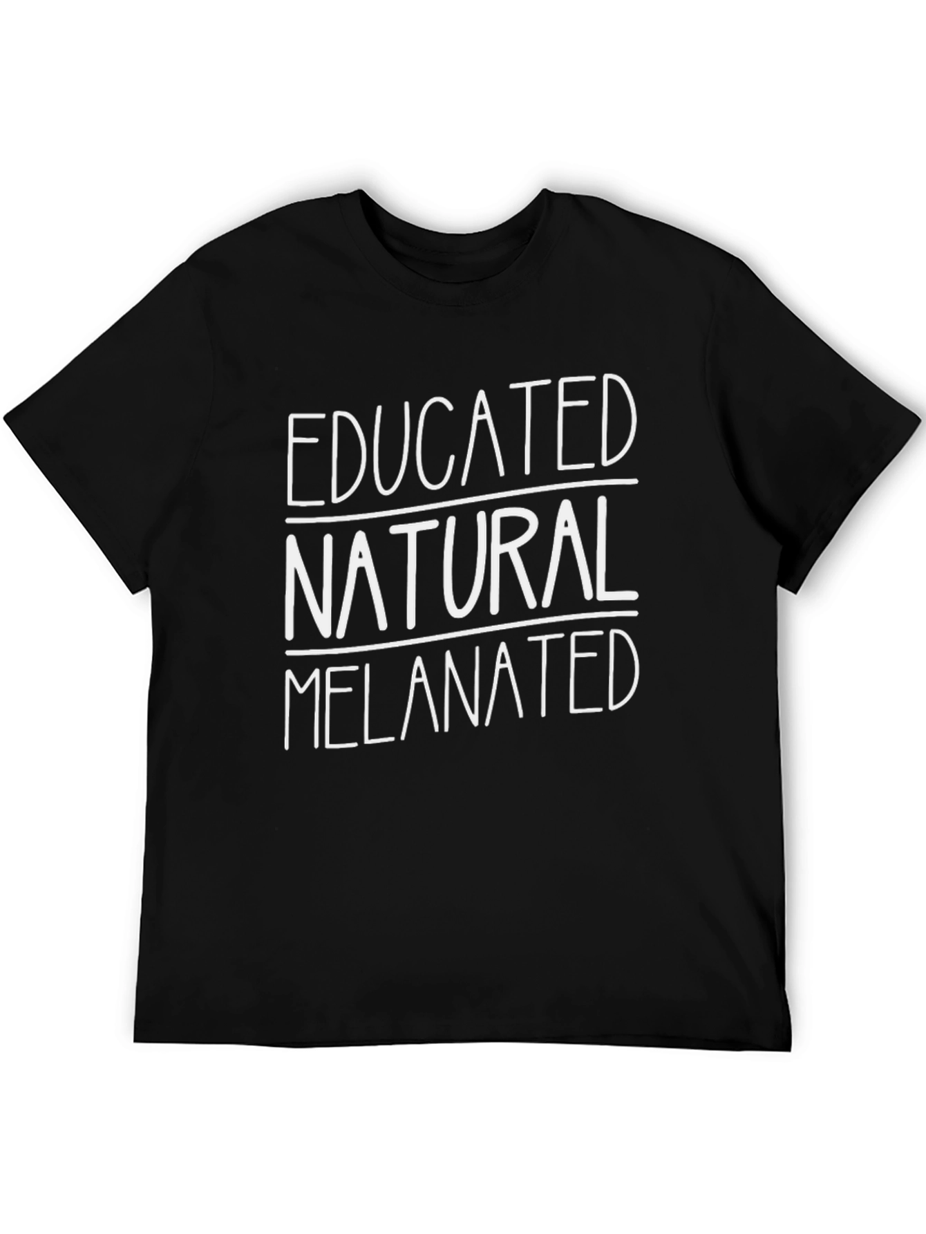 Educated Natural Melanted Graphic Tee