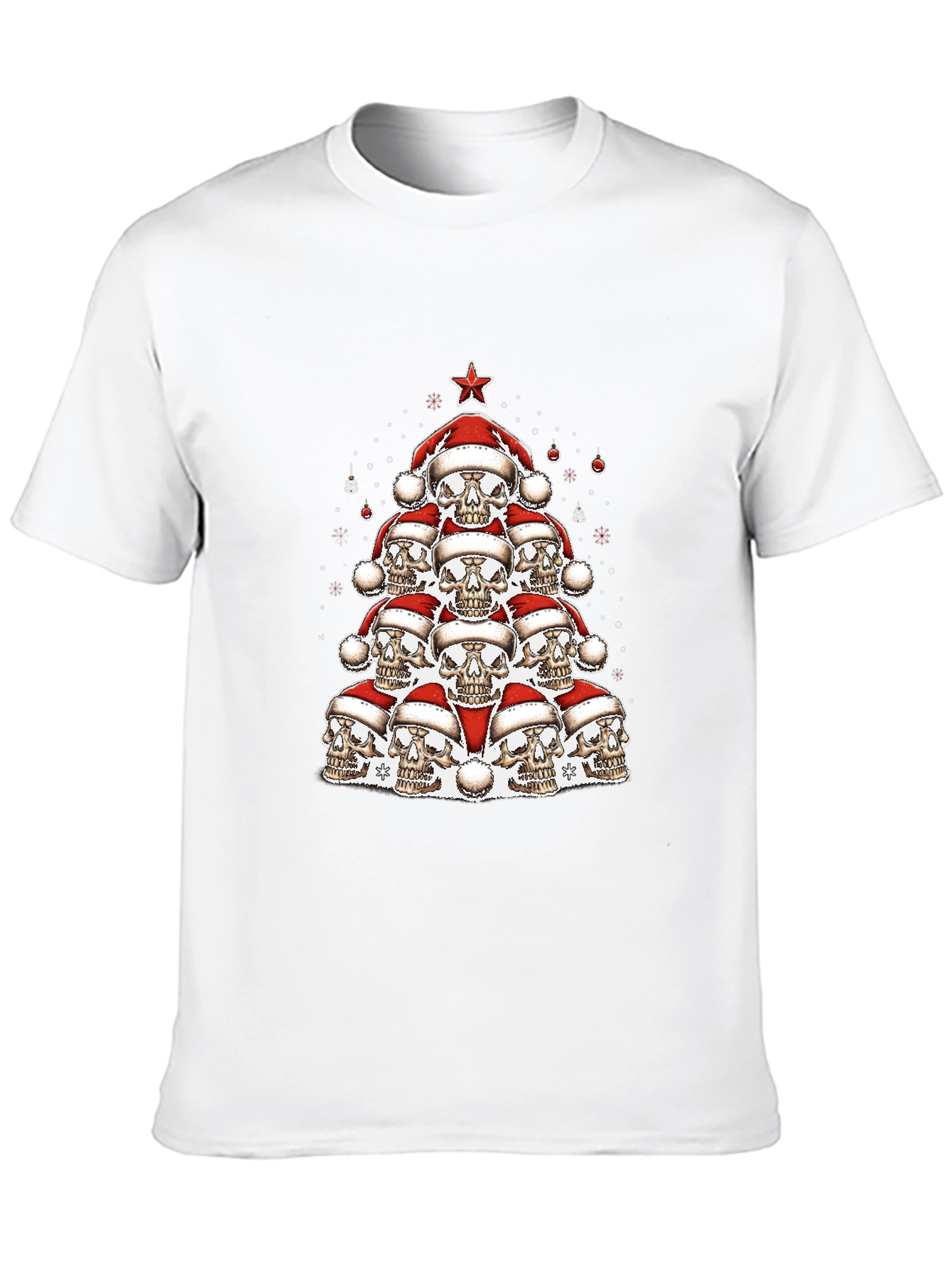 Skull Christmas Tree T-Shirt
