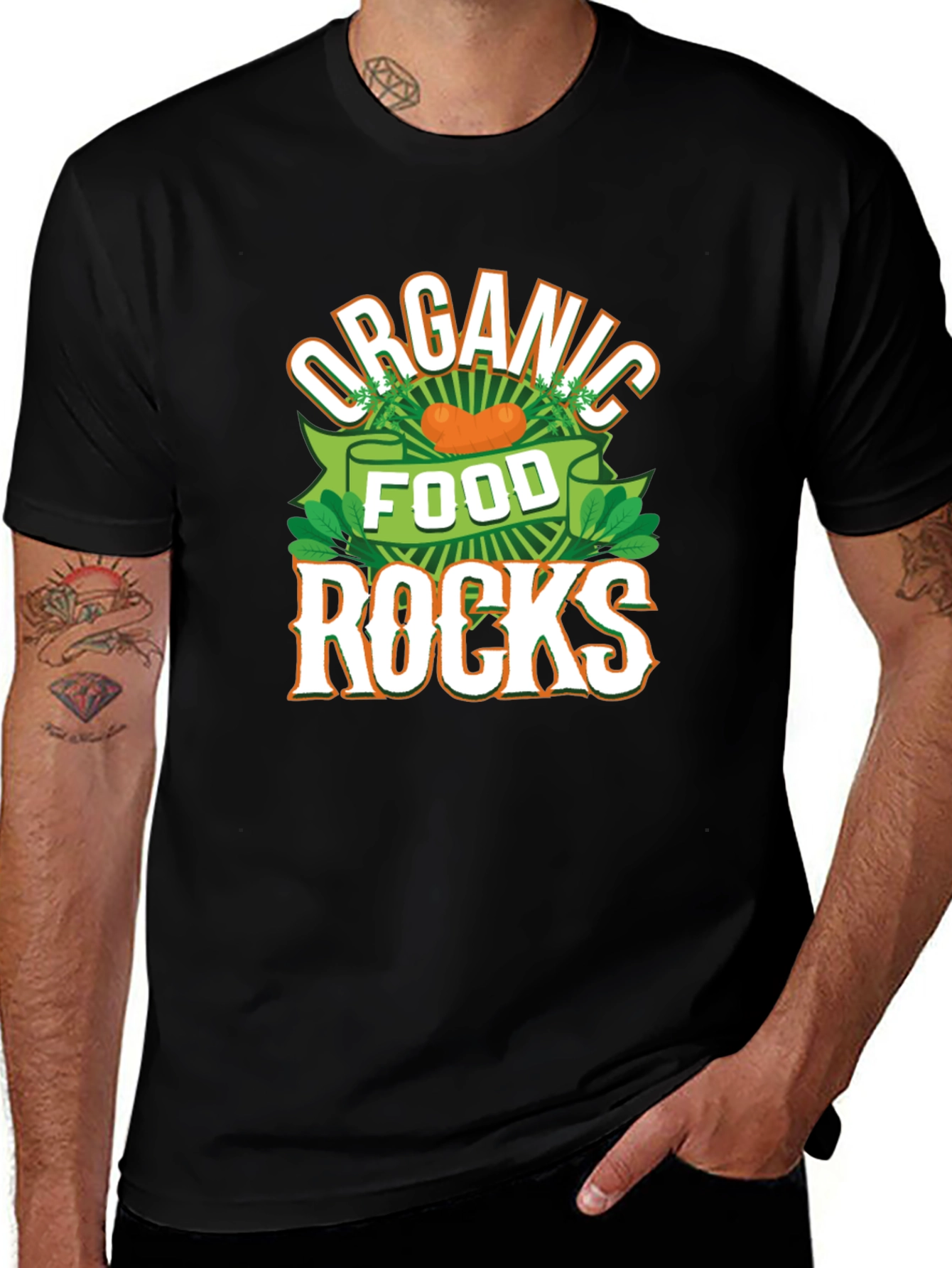 Organic Food Rocks T-Shirt