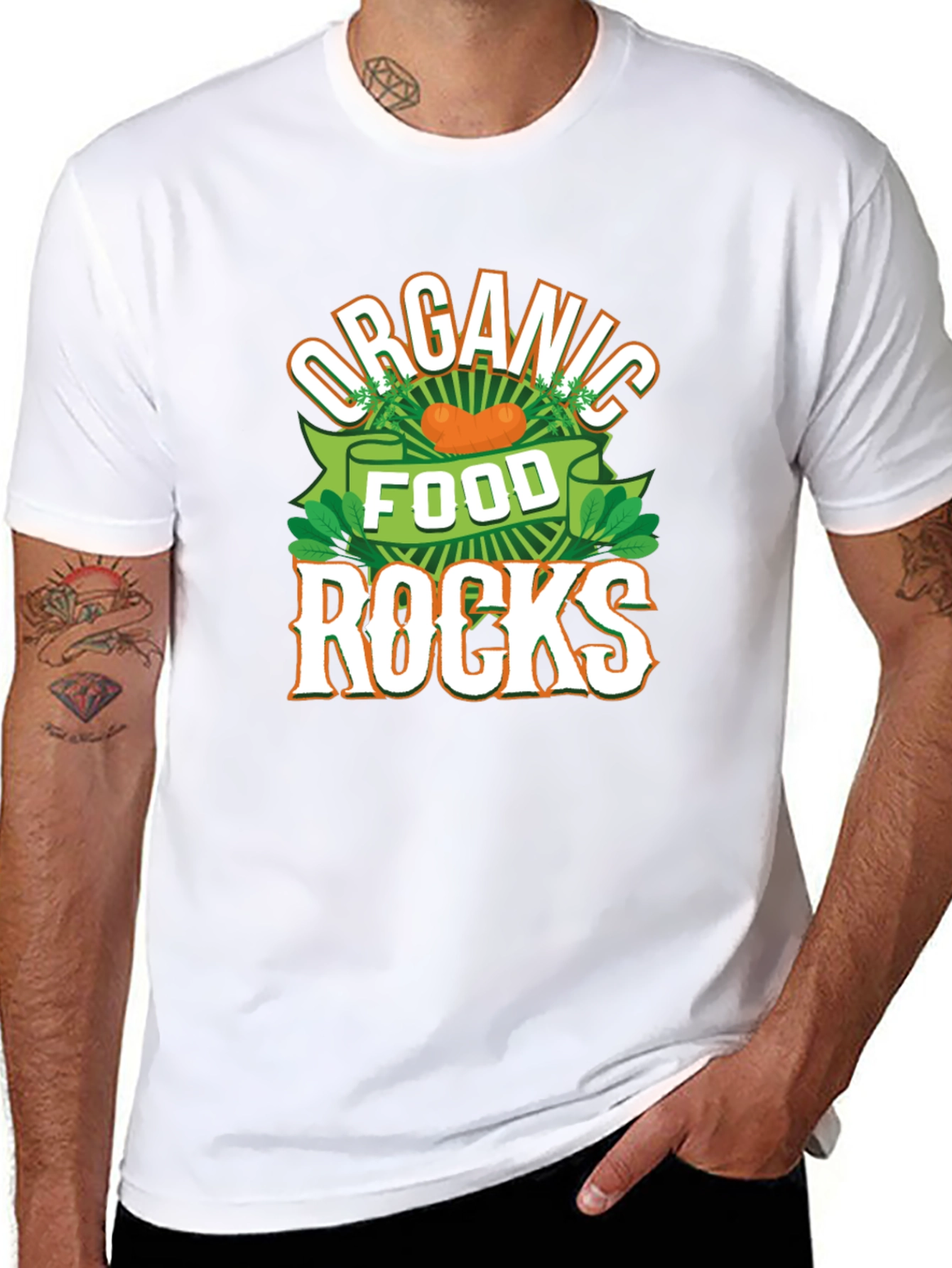 Organic Food Rocks T-Shirt