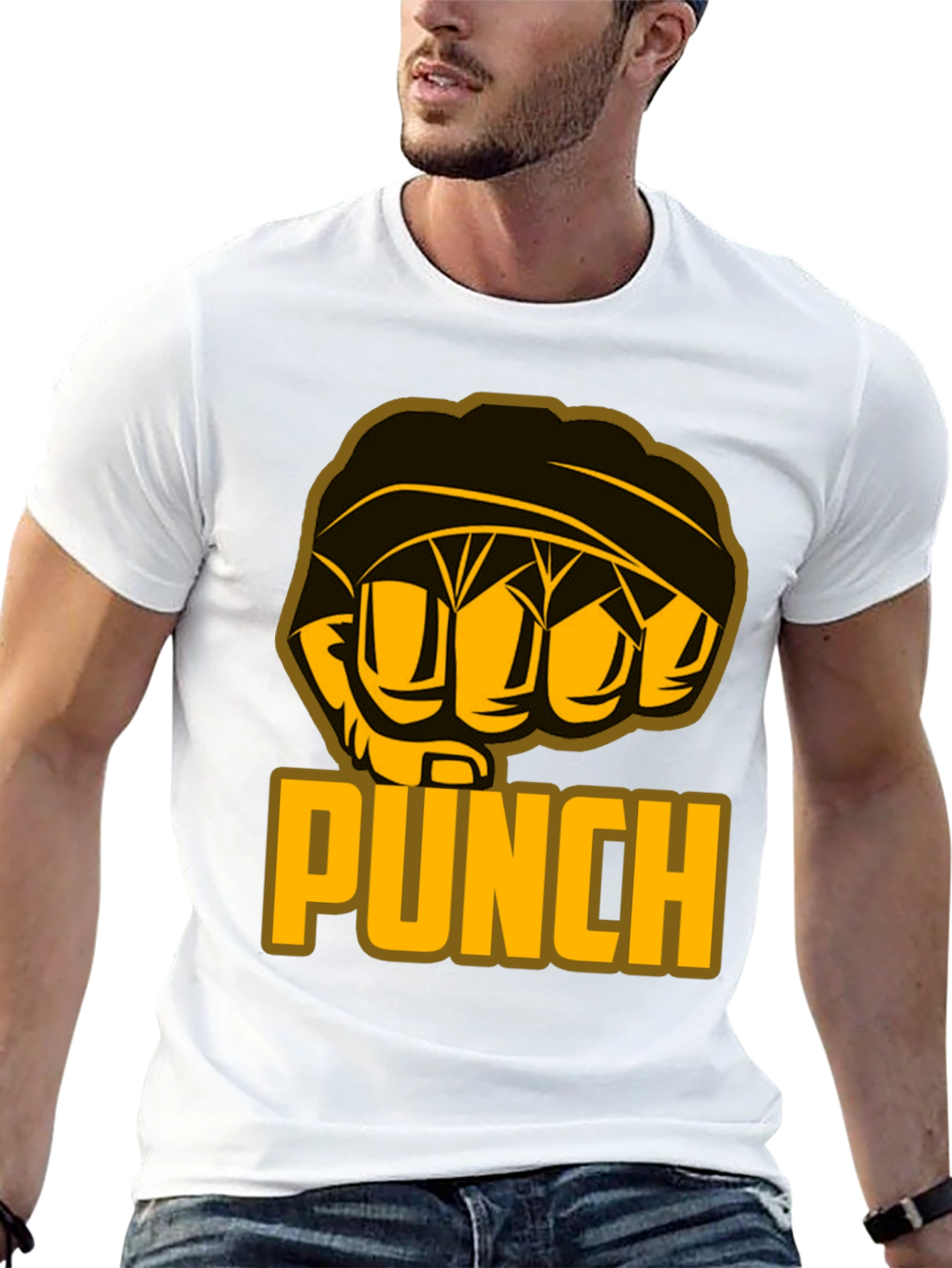 Punch Graphic T-Shirt - Knockout Style