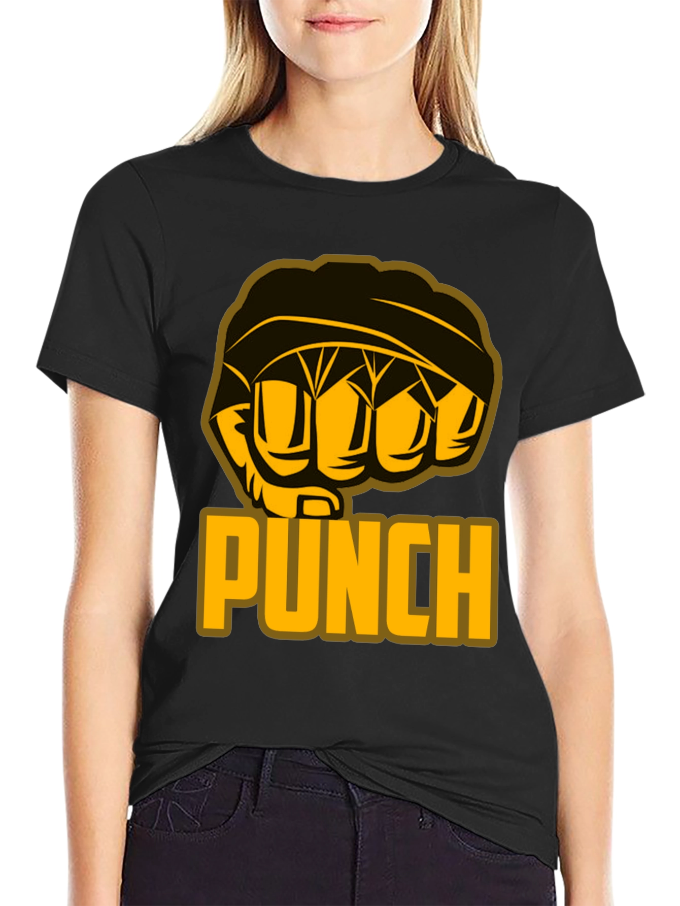 Punch Graphic T-Shirt - Knockout Style
