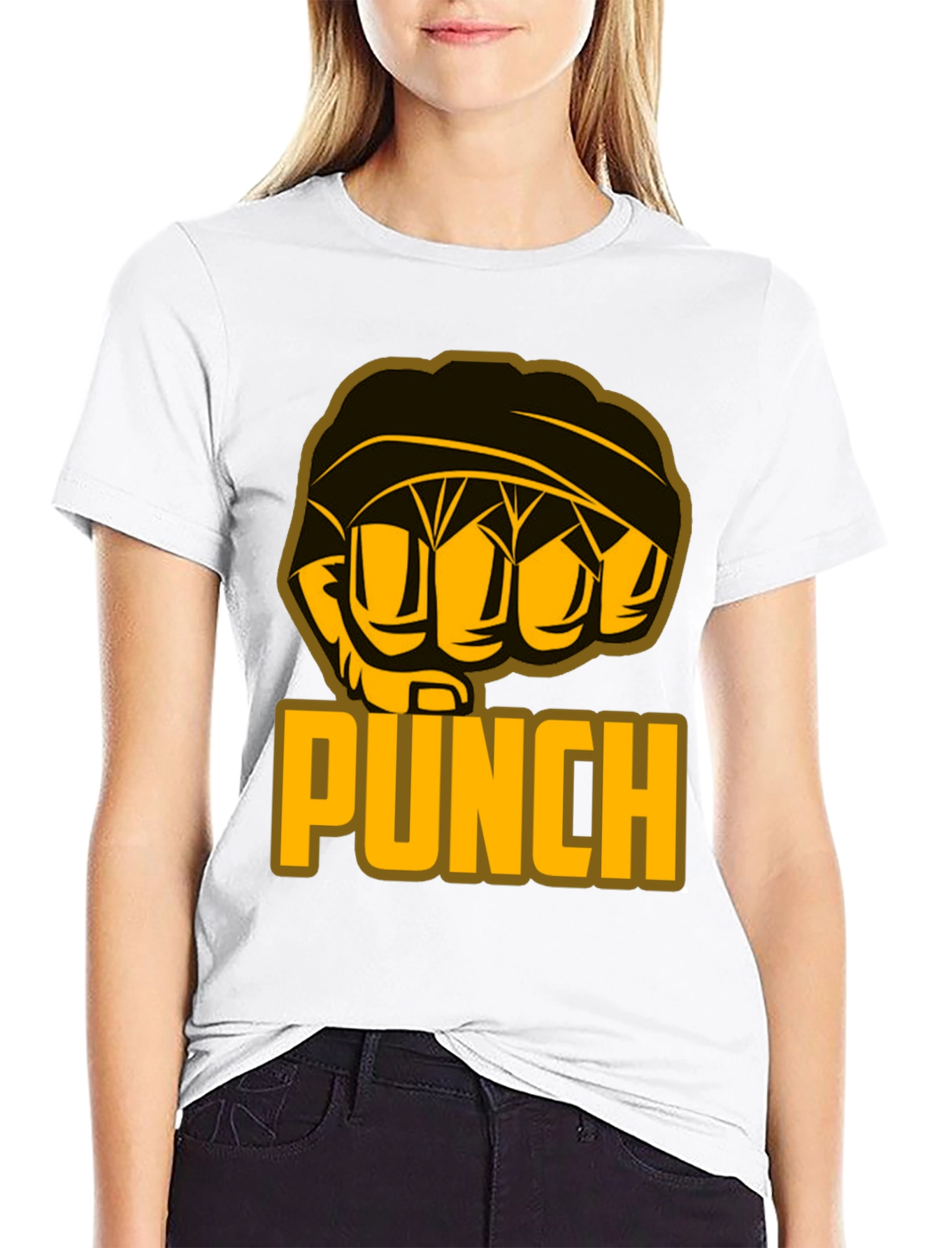 Punch Graphic T-Shirt - Knockout Style