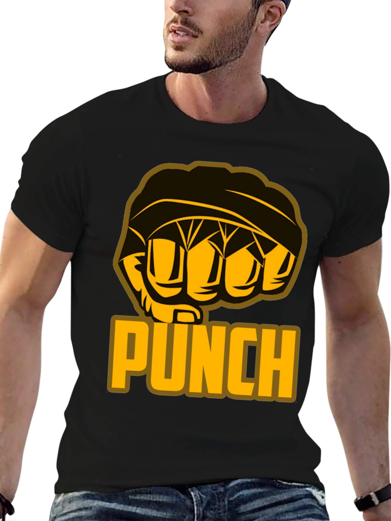 Punch Graphic T-Shirt - Knockout Style