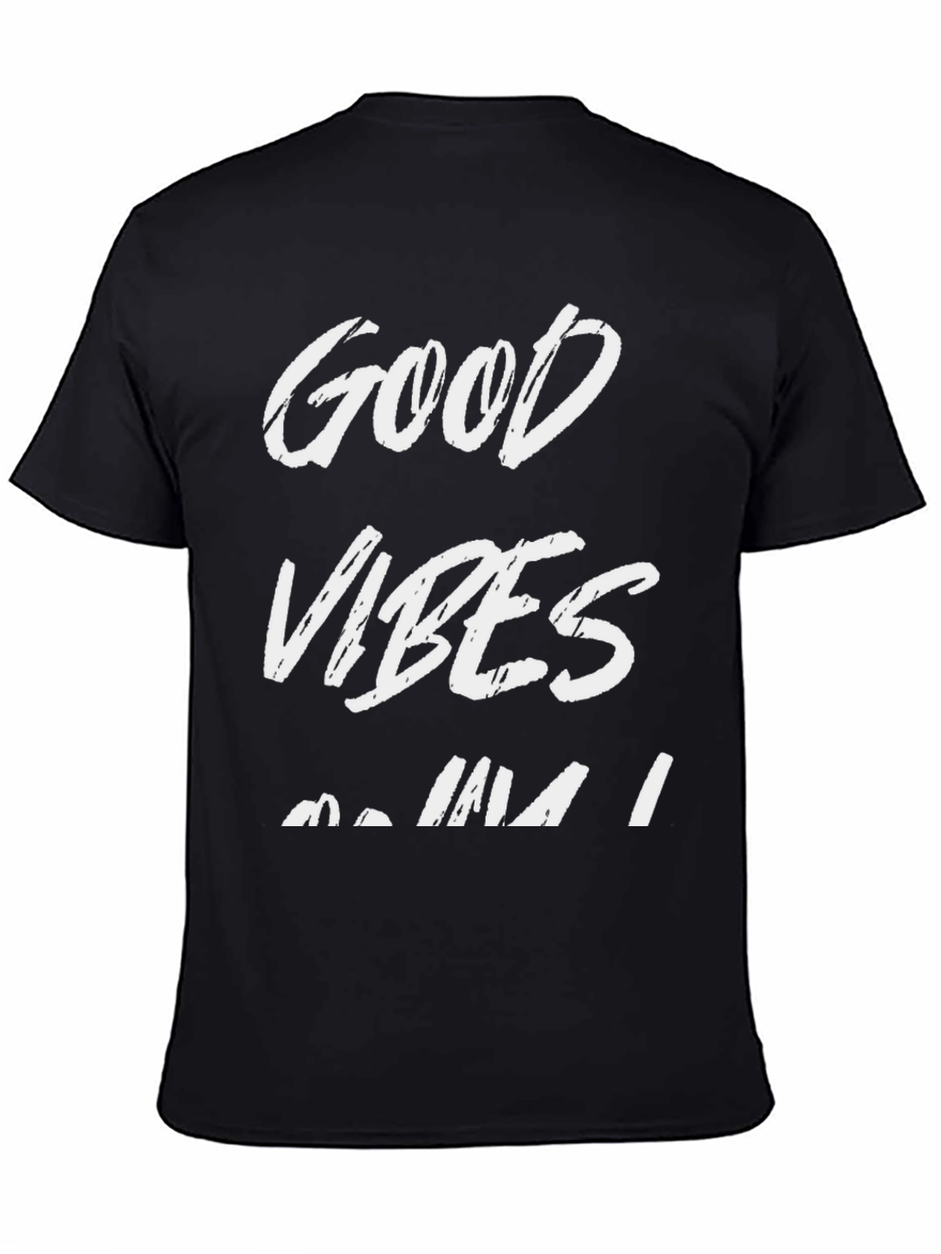 Good Vibes T-Shirt - Black Graphic Tee