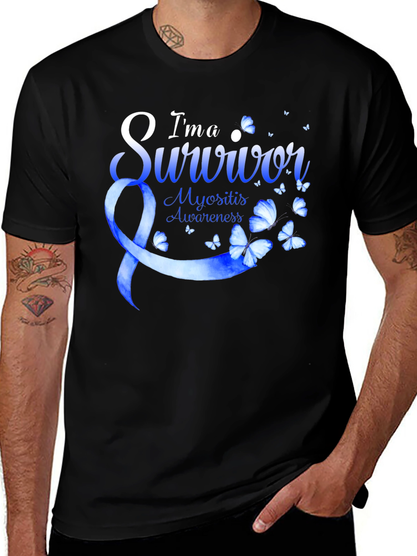 Myositis Awareness Survivor T-Shirt