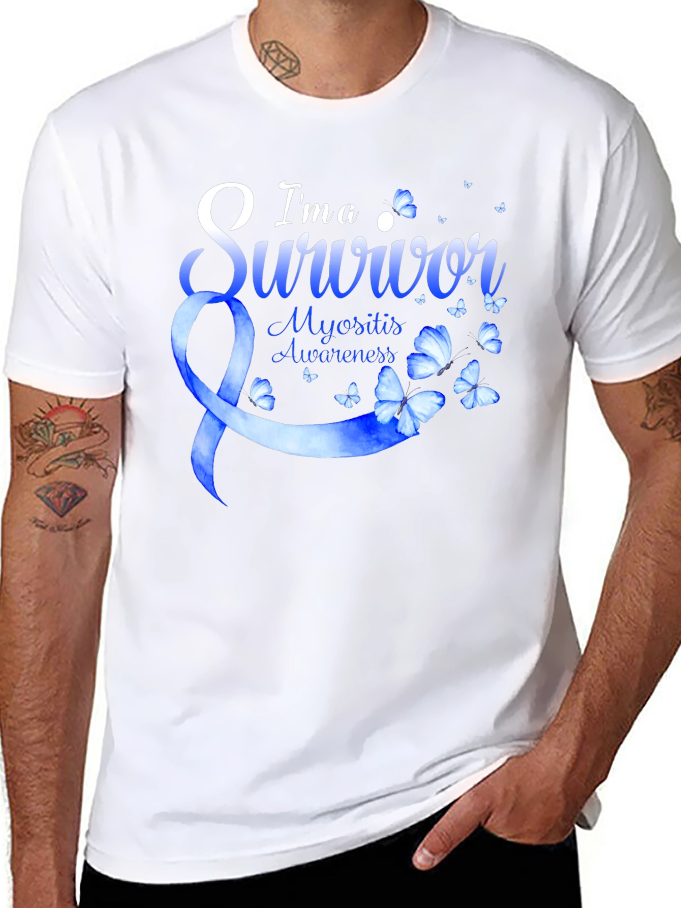 Myositis Awareness Survivor T-Shirt