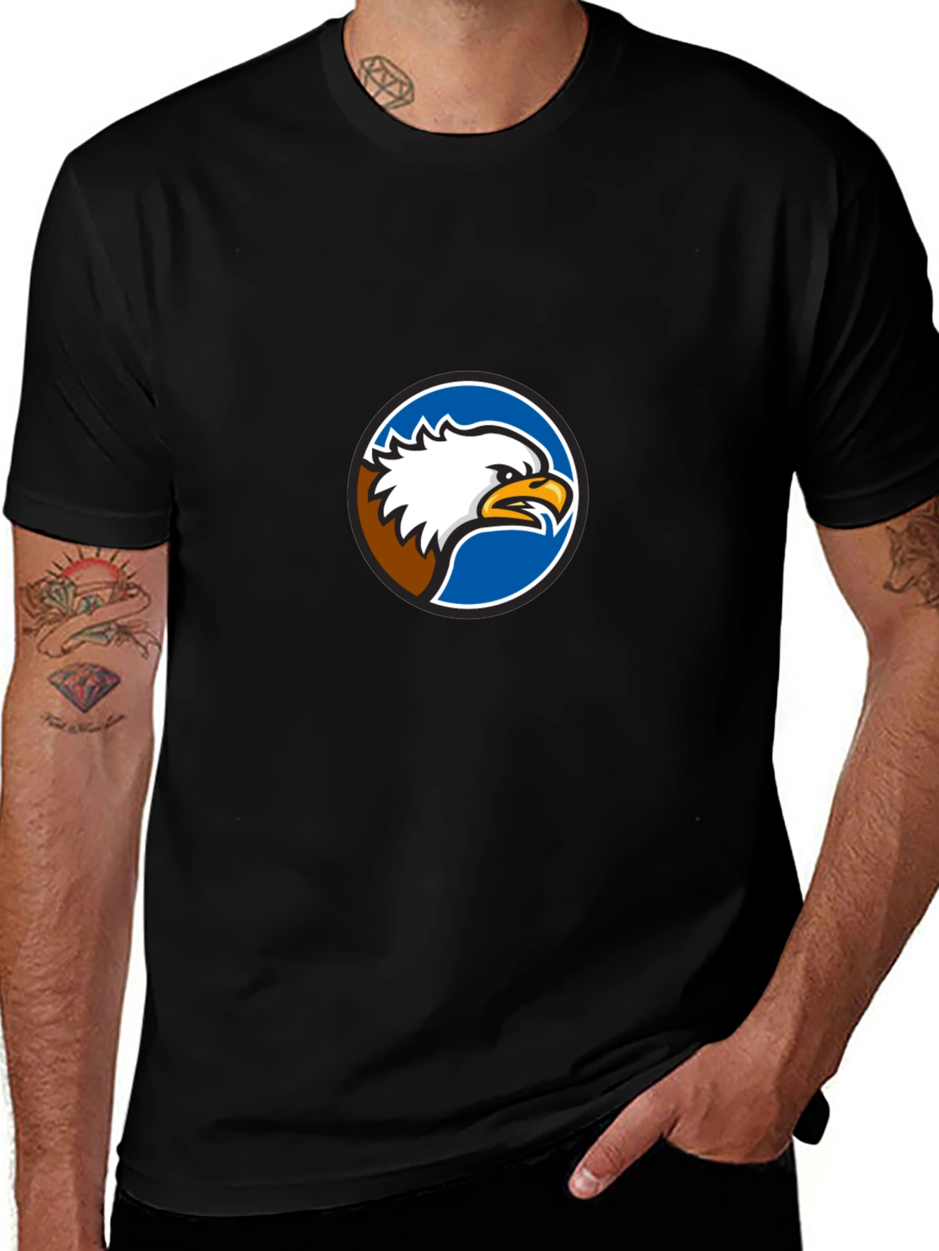 Black Eagle Graphic T-Shirt