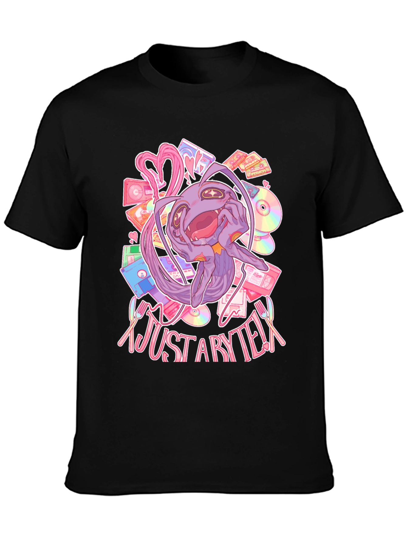 Aesthetic Vaporwave T-Shirt - Just a Byte