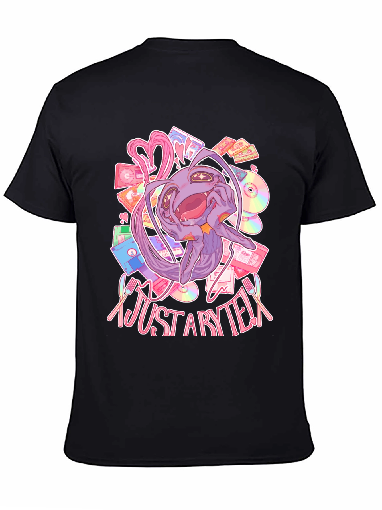 Aesthetic Vaporwave T-Shirt - Just a Byte