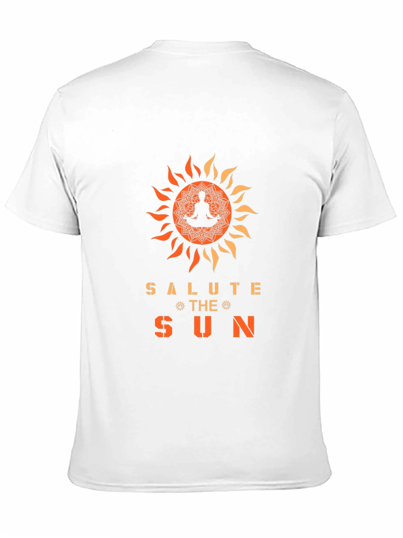 Salute the Sun Graphic Tee - Yoga Meditation Shirt