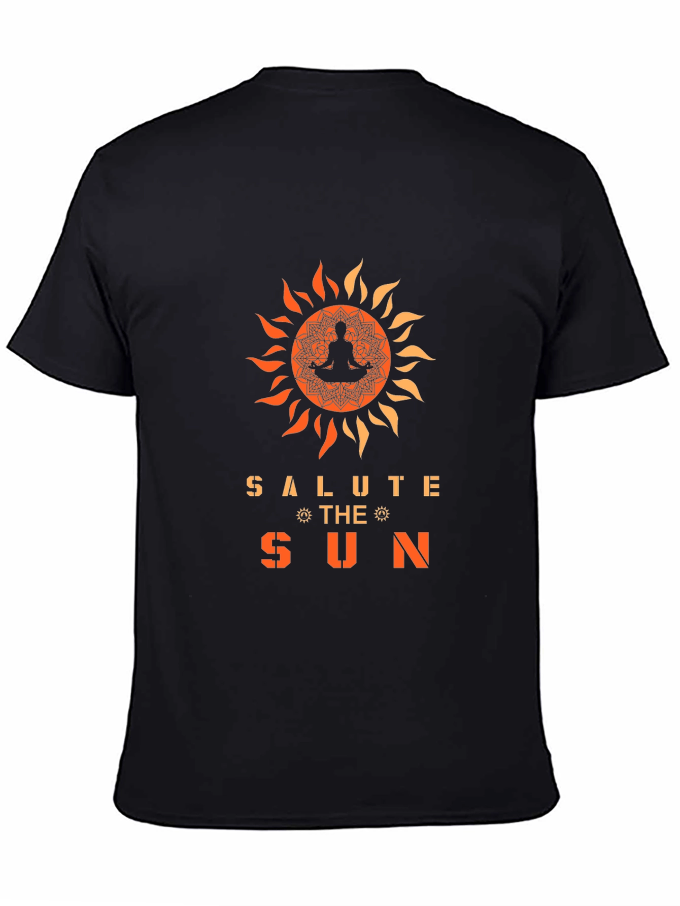 Salute the Sun Graphic Tee - Yoga Meditation Shirt