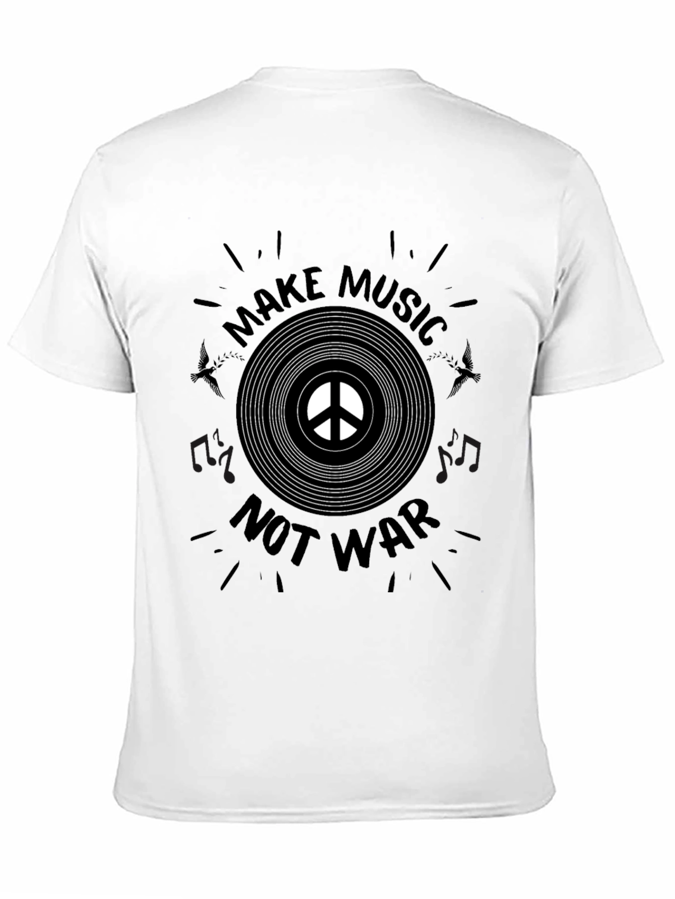 Make Music Not War T-Shirt