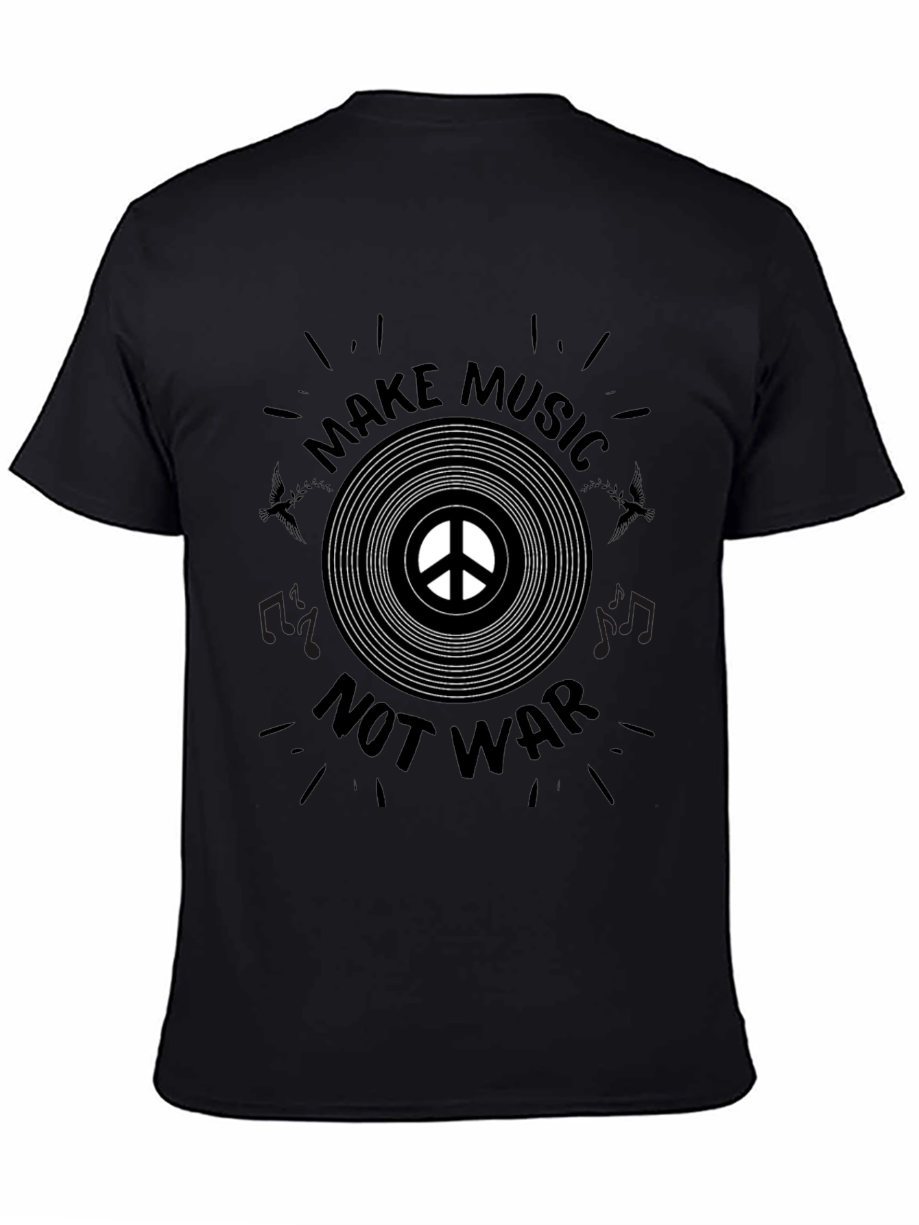 Make Music Not War T-Shirt