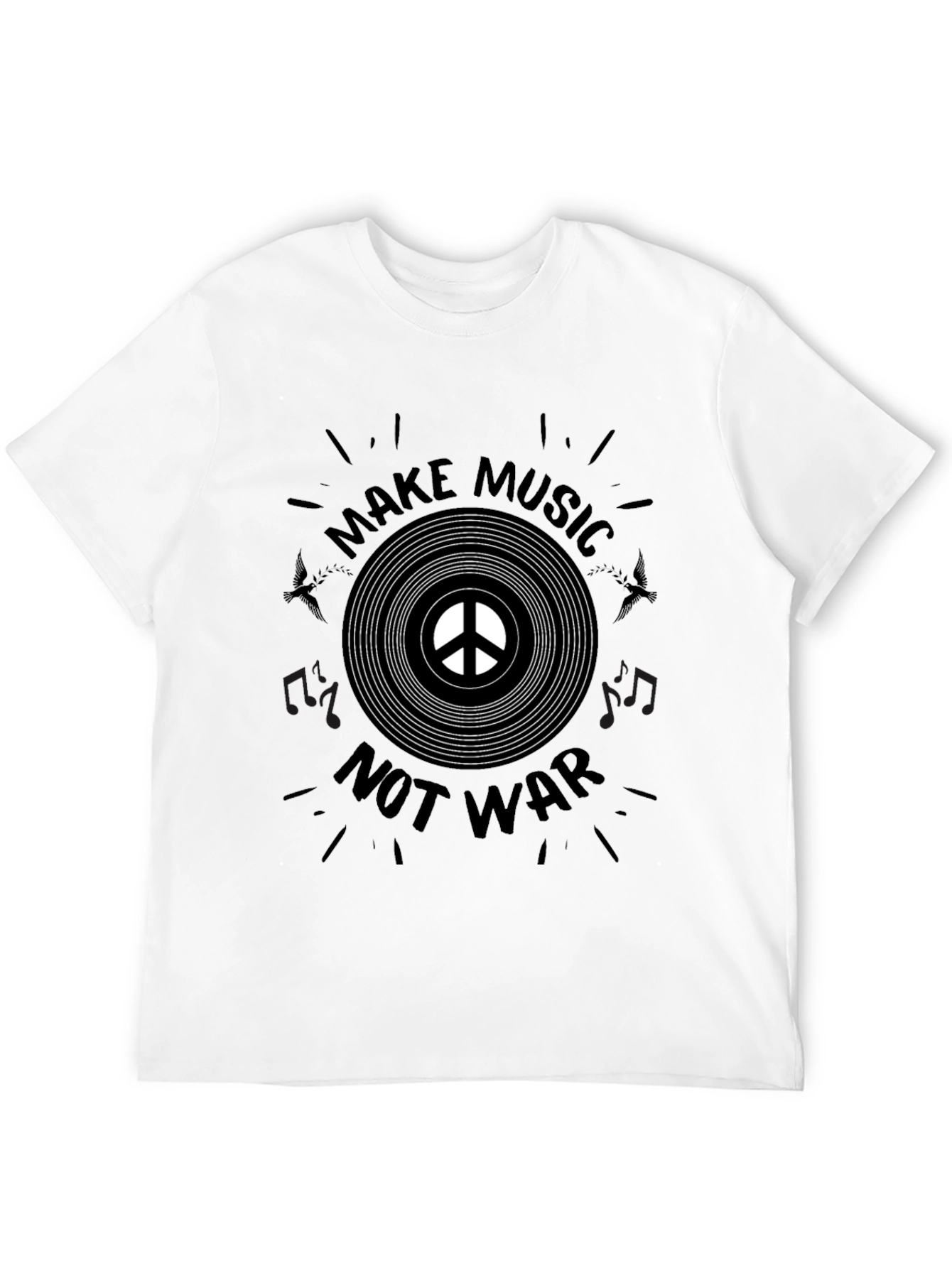 Make Music Not War T-Shirt