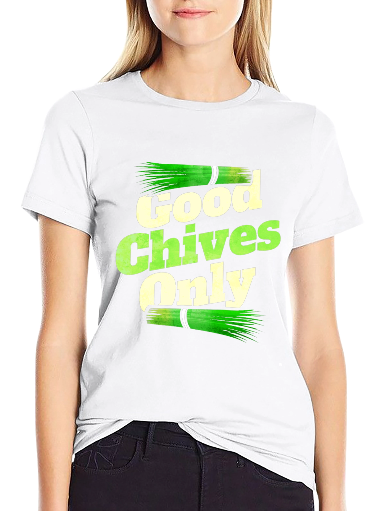 Good Chives Only Graphic T-Shirt