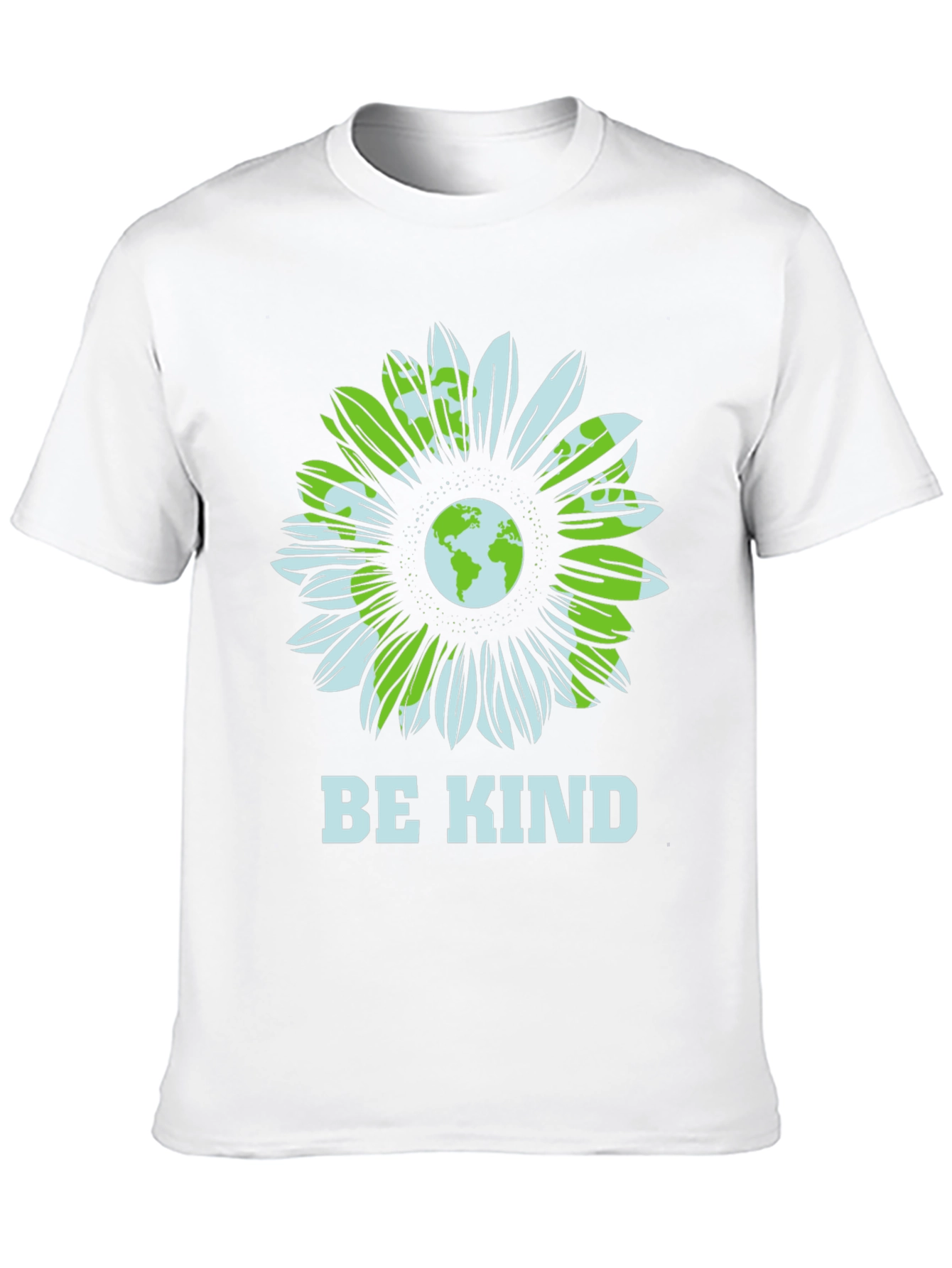 Be Kind Earth Flower Graphic Tee - Unisex
