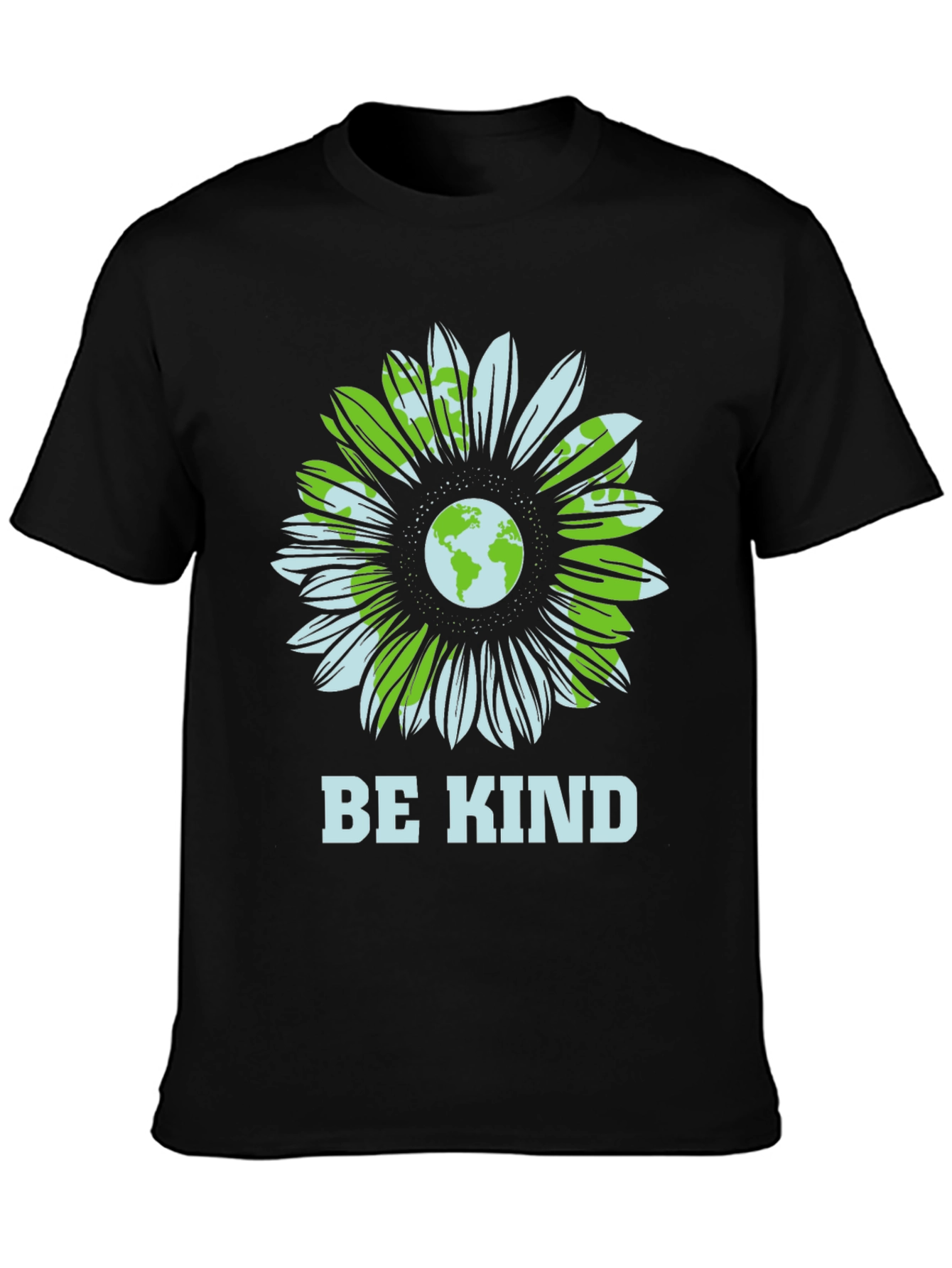 Be Kind Earth Flower Graphic Tee - Unisex