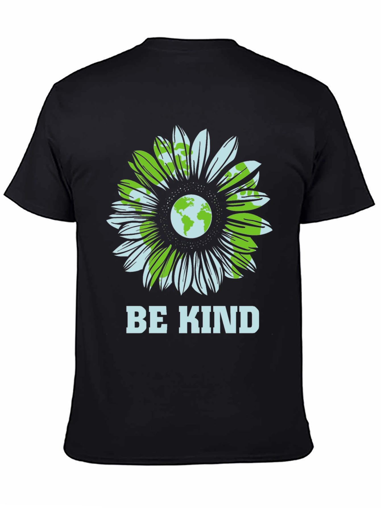 Be Kind Earth Flower Graphic Tee - Unisex