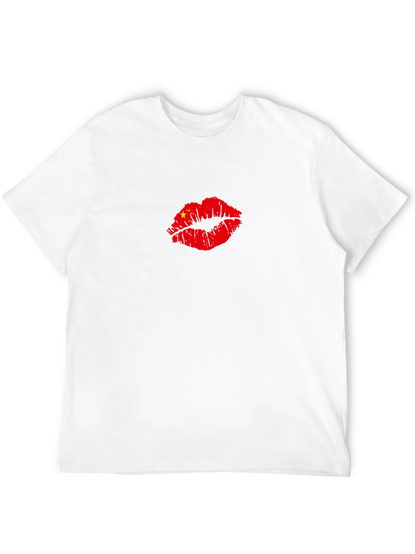 Graphic Tee: Kiss of China Flag