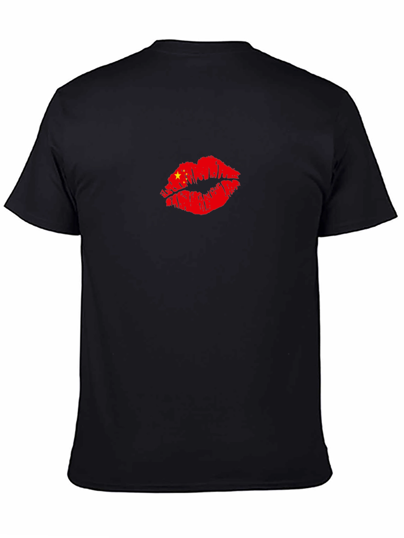 Graphic Tee: Kiss of China Flag