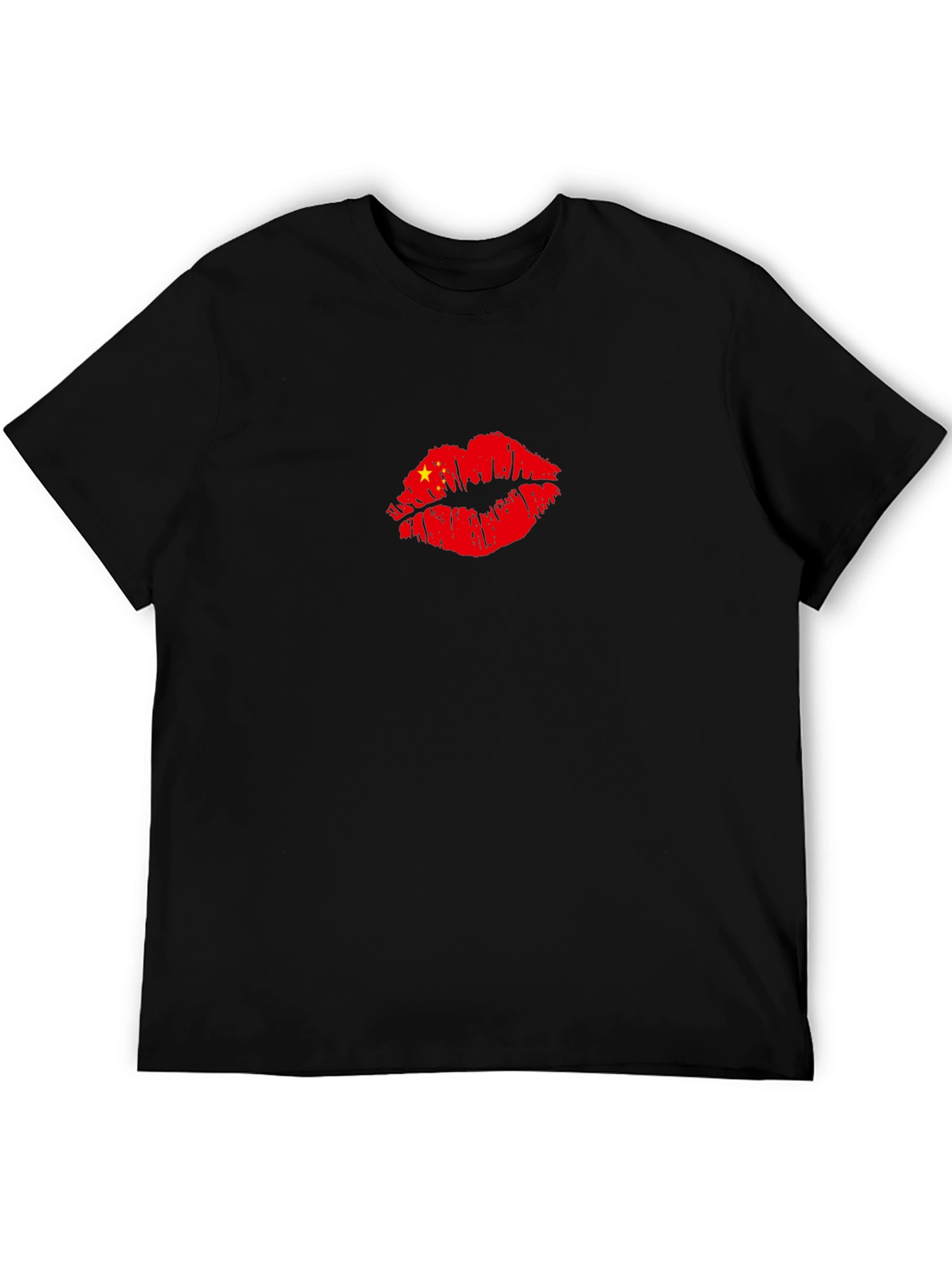 Graphic Tee: Kiss of China Flag