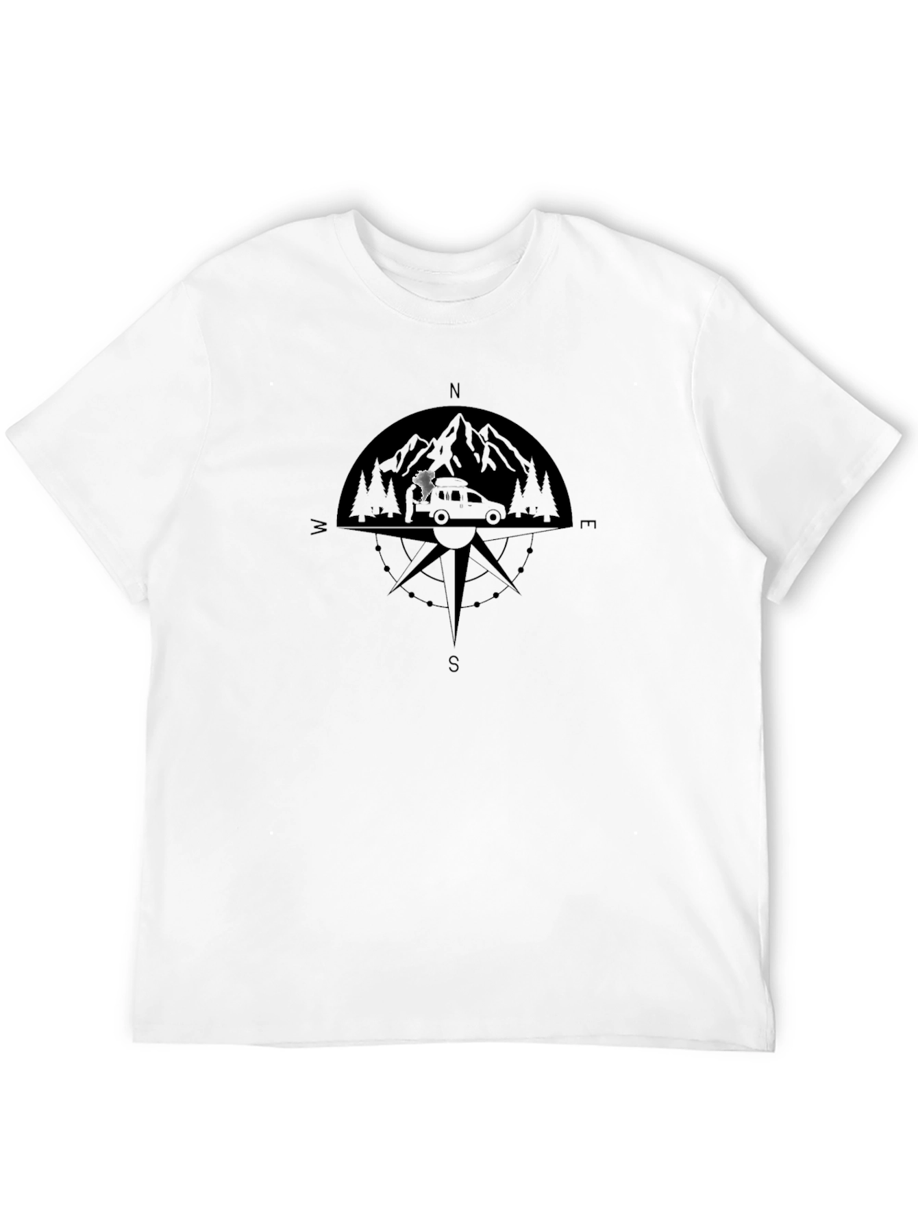 Adventure Compass Graphic T-Shirt