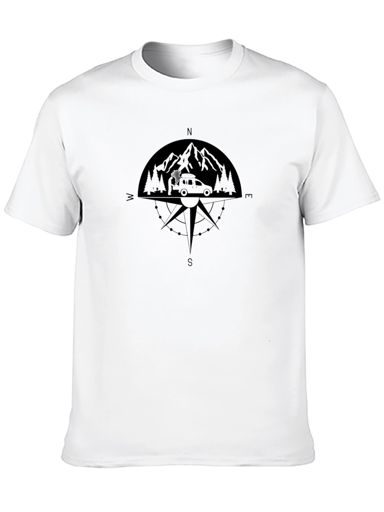 Adventure Compass Graphic T-Shirt