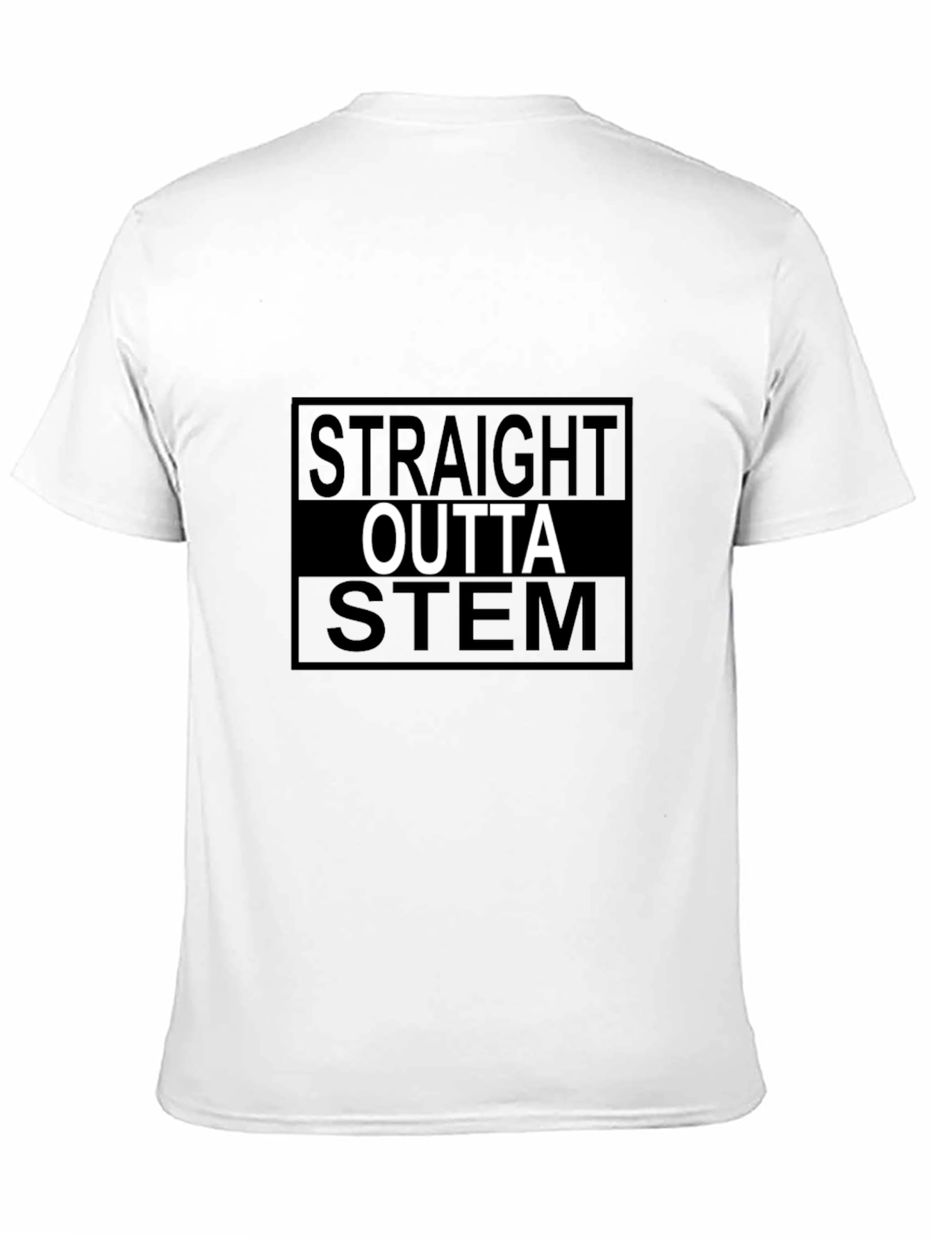 Straight Outta STEM Black T-Shirt