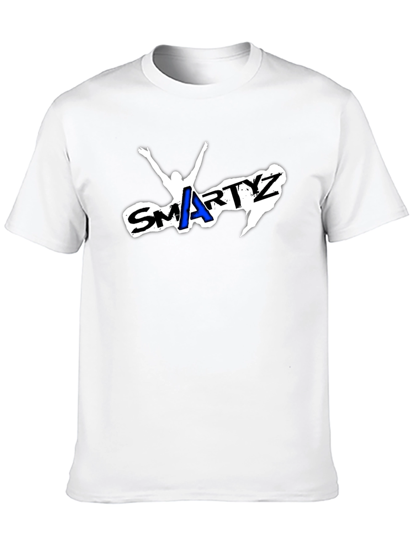 Smartyz Graphic Tee - Cool & Casual Black T-Shirt
