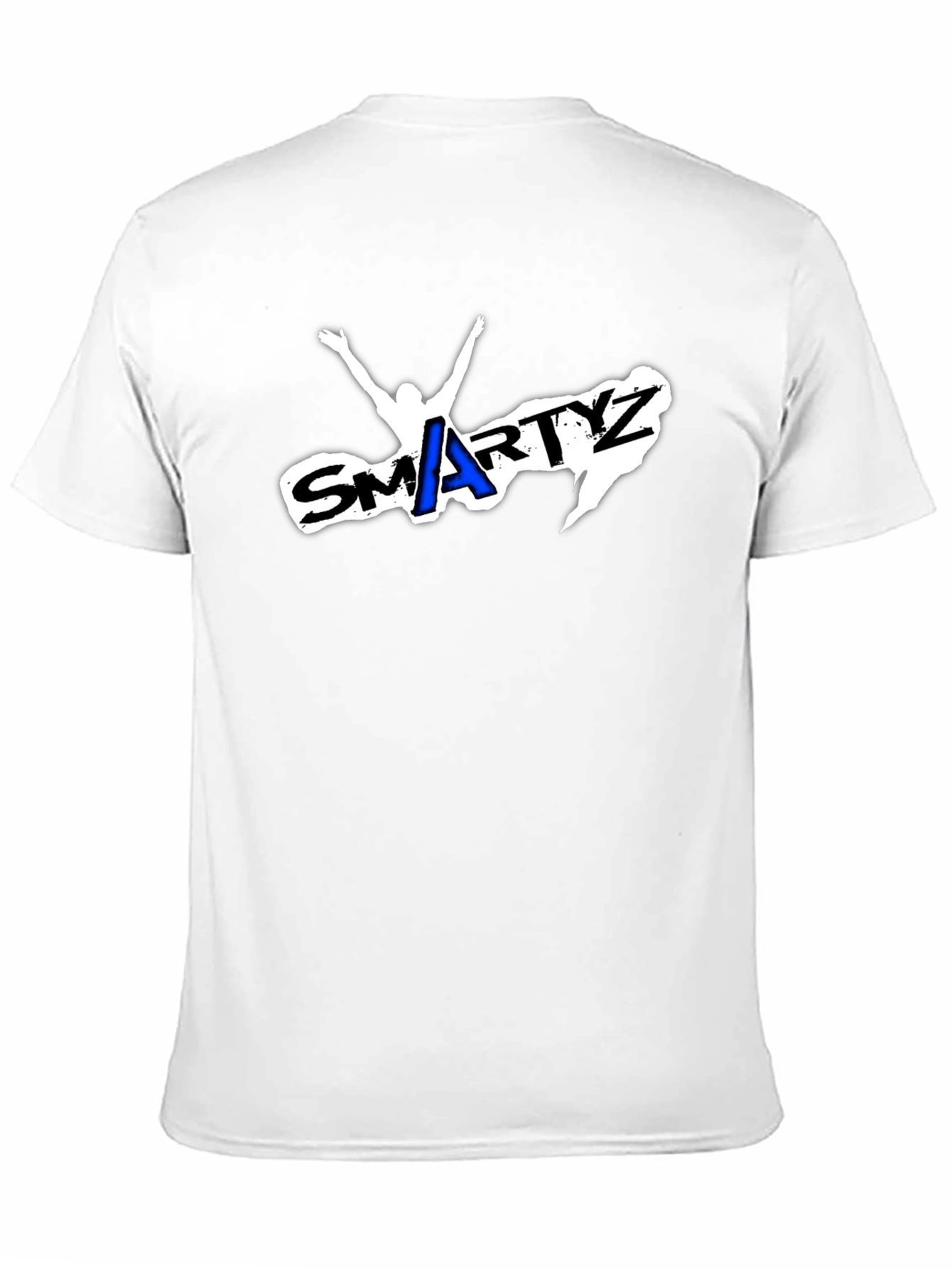 Smartyz Graphic Tee - Cool & Casual Black T-Shirt