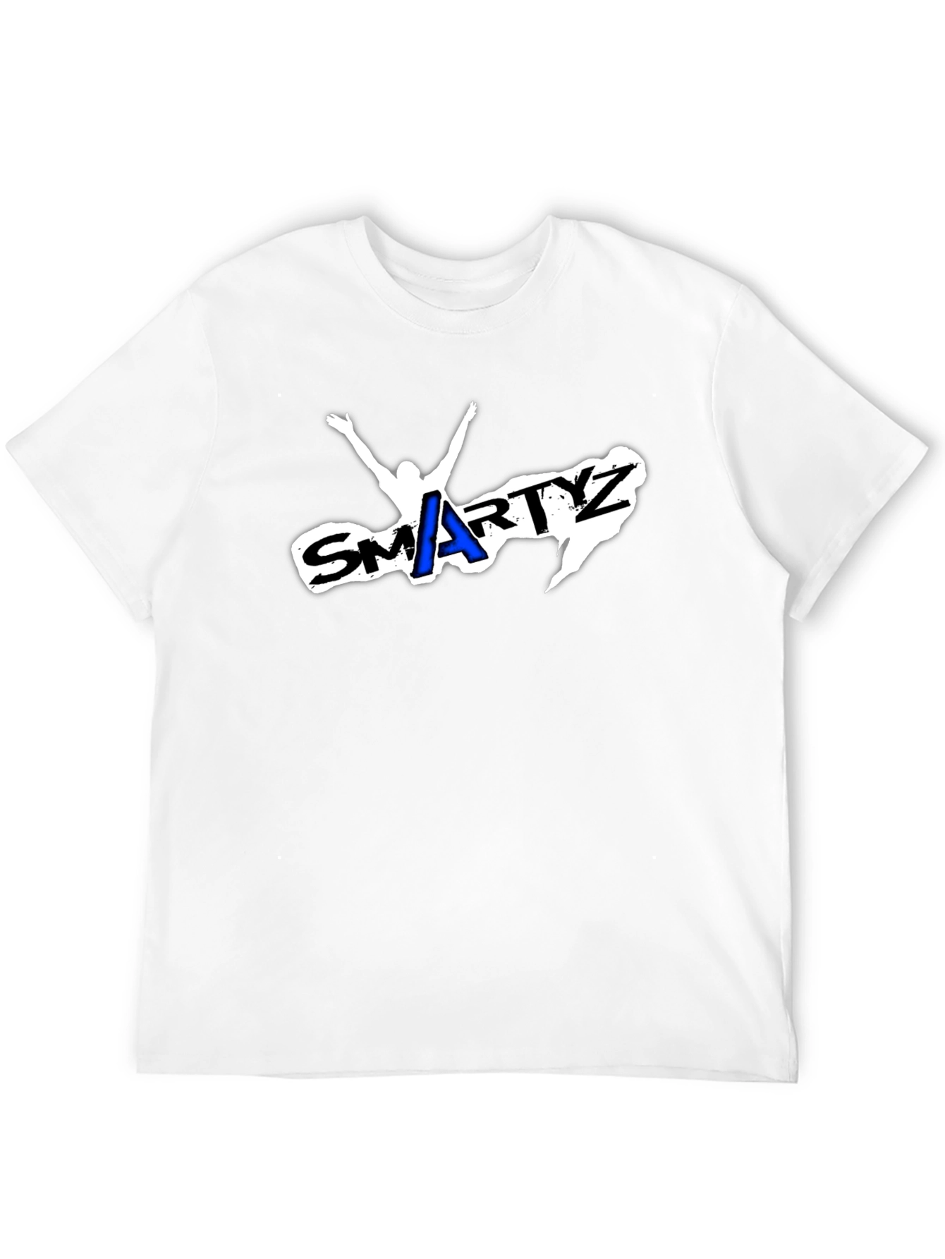 Smartyz Graphic Tee - Cool & Casual Black T-Shirt