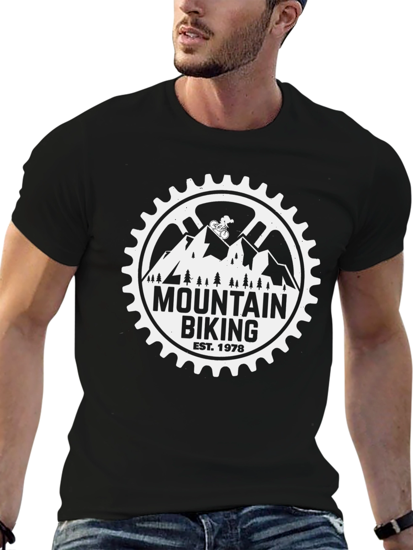 Mountain Biking Est. 1978 Graphic Tee