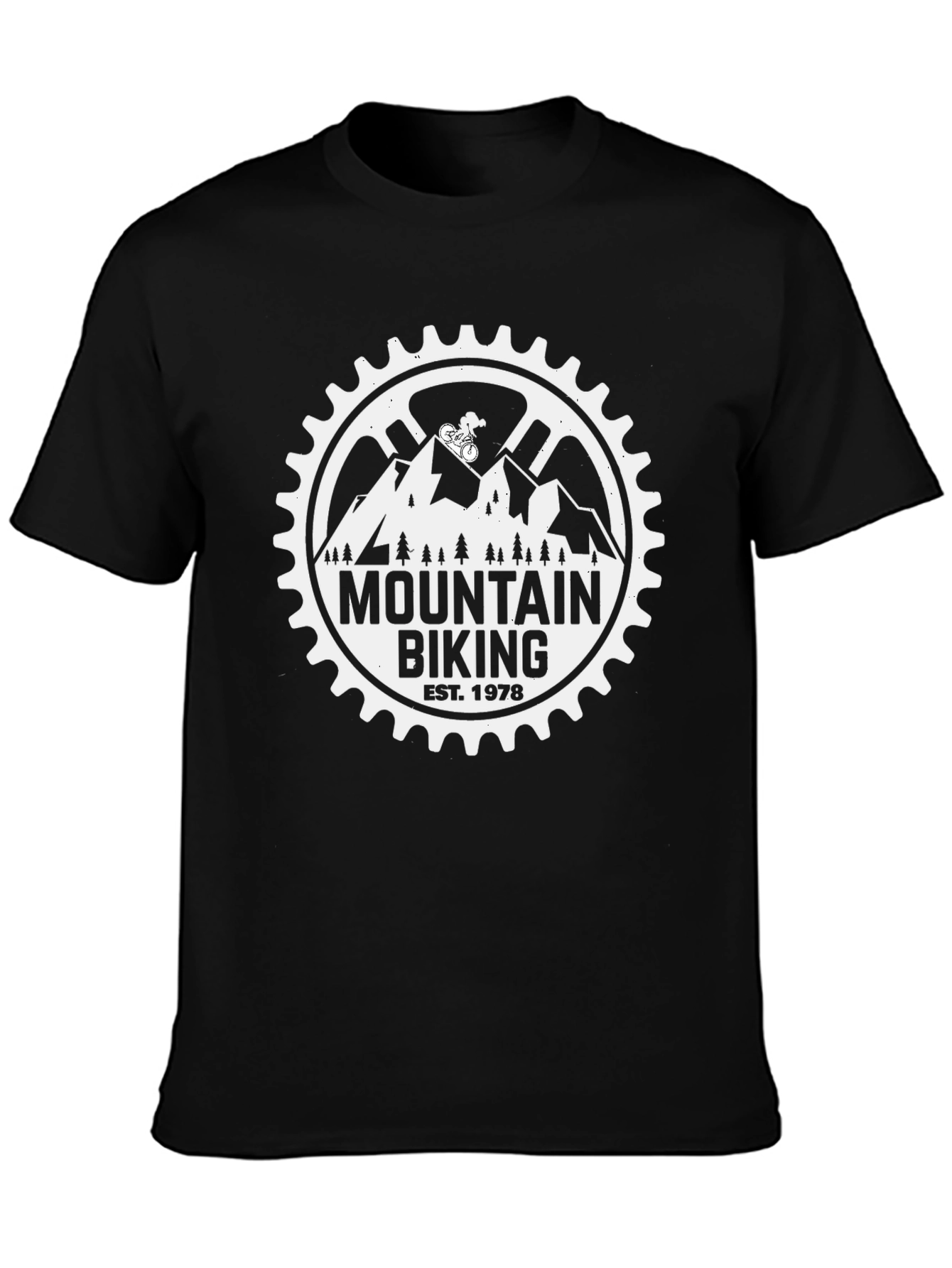 Mountain Biking Est. 1978 Graphic Tee