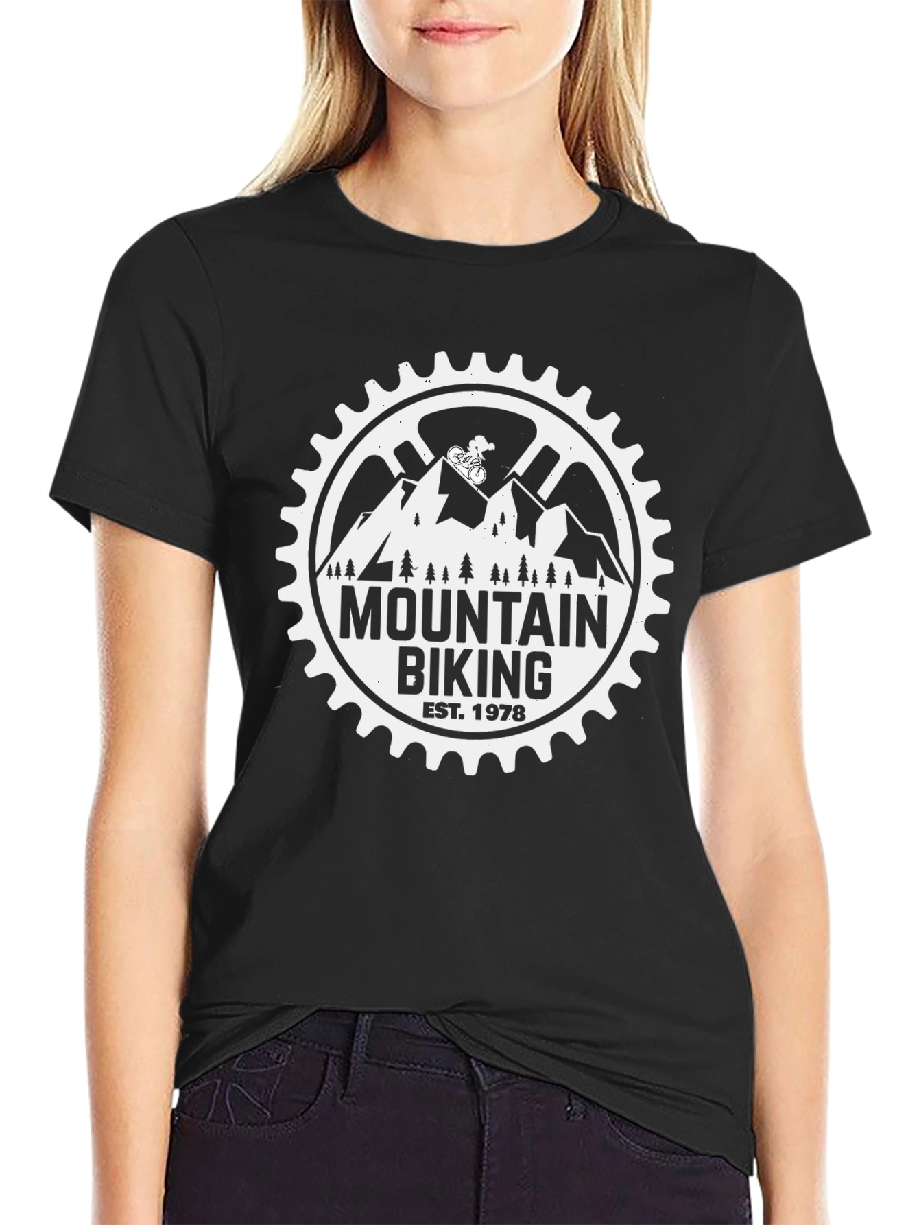 Mountain Biking Est. 1978 Graphic Tee