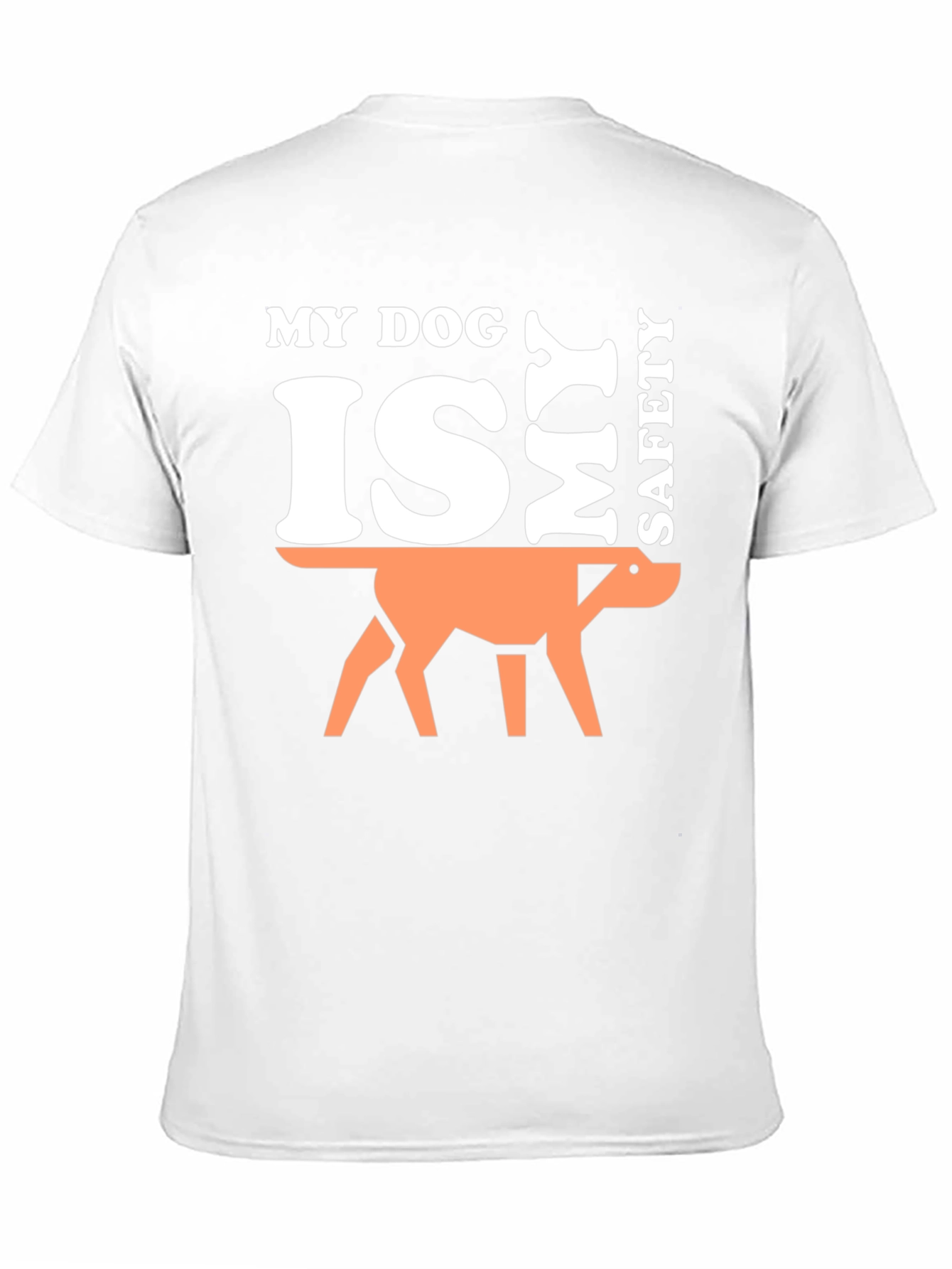 My Dog is My Safety T-Shirt - Black