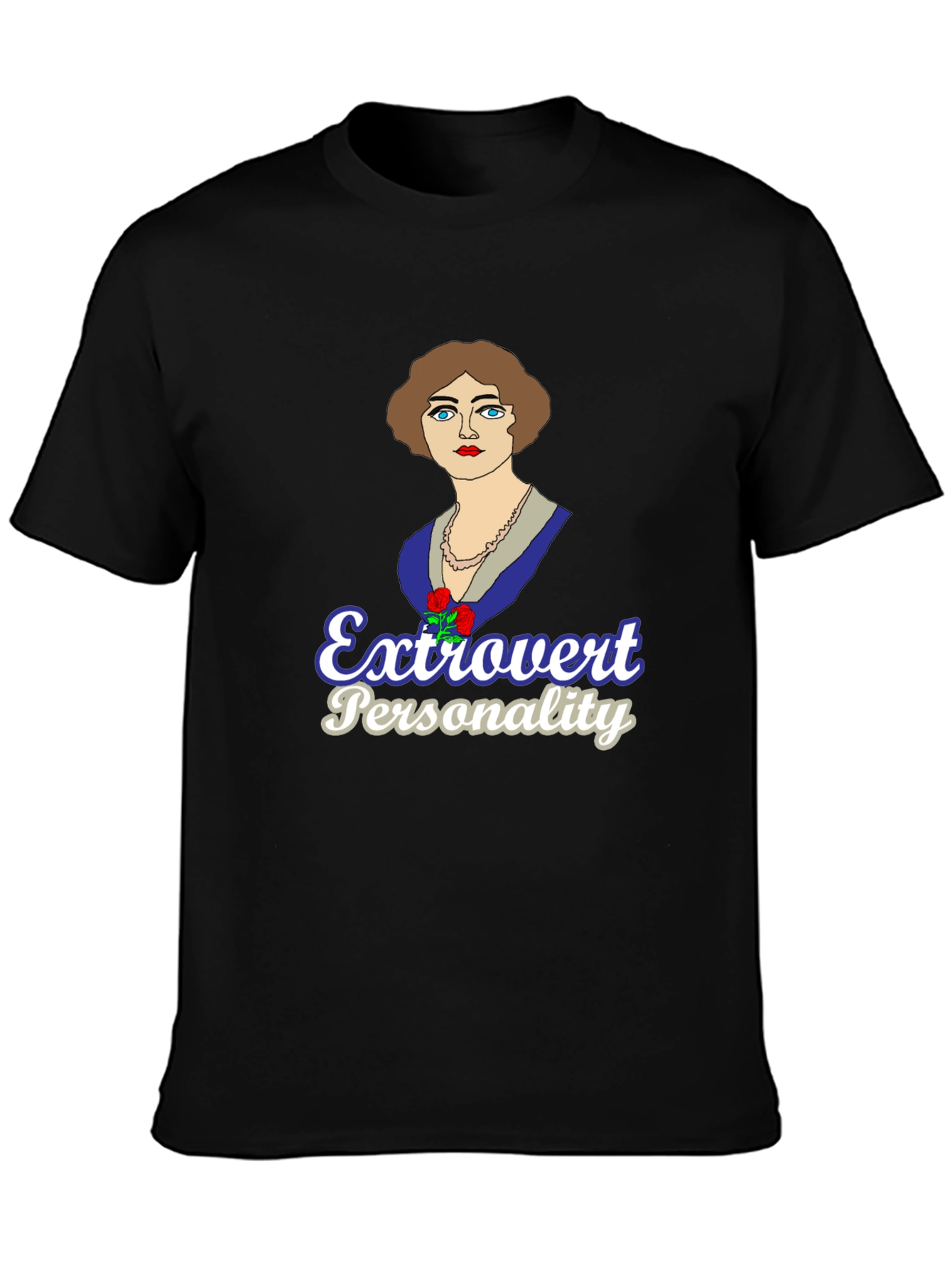 Extrovert Personality Graphic T-Shirt