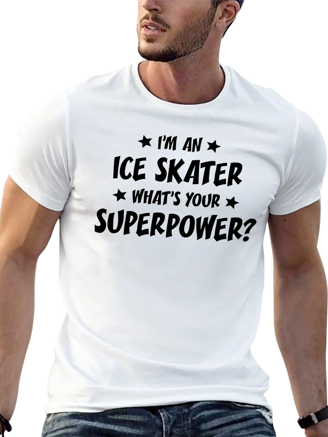 Ice Skater Superpower T-Shirt