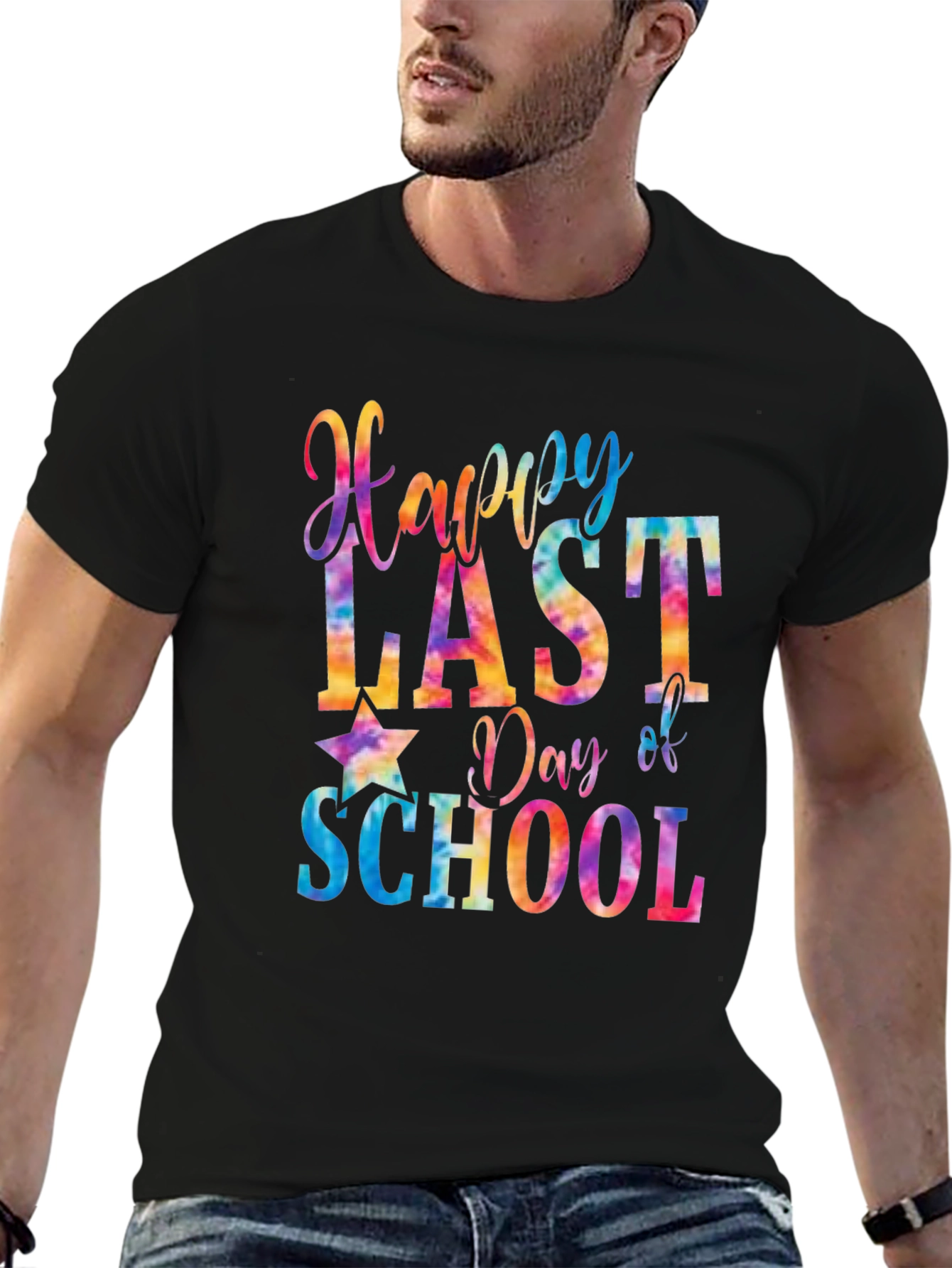 Happy Last Day of School Tie Dye T-Shirt