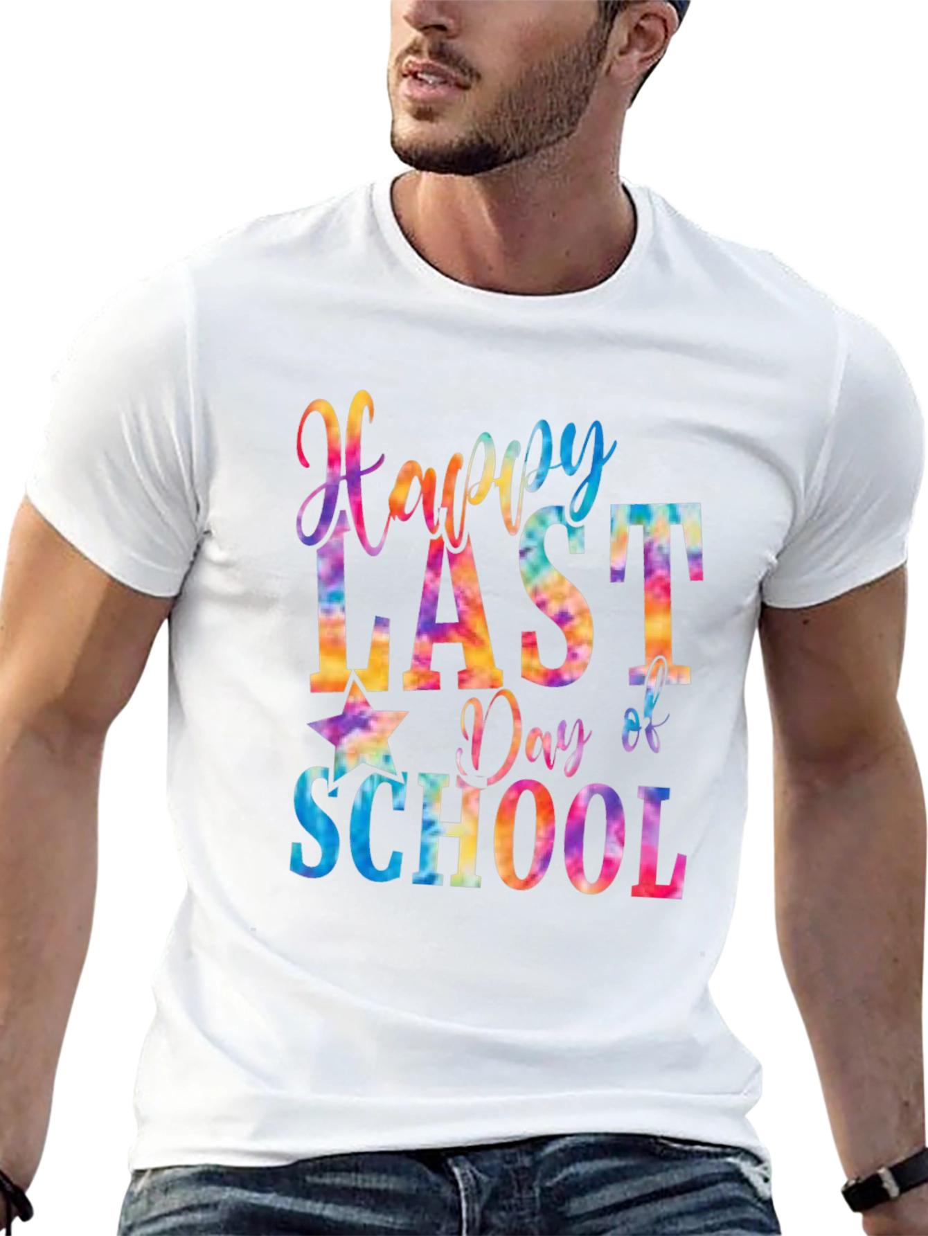 Happy Last Day of School Tie Dye T-Shirt