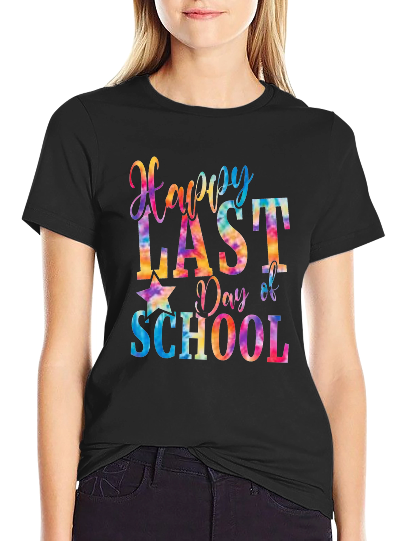Happy Last Day of School Tie Dye T-Shirt