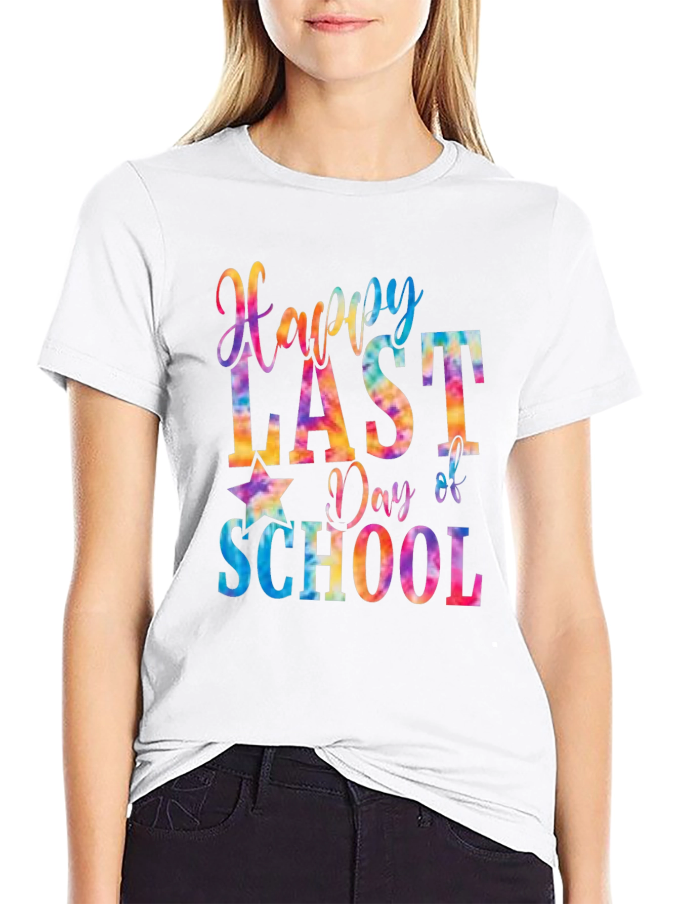 Happy Last Day of School Tie Dye T-Shirt