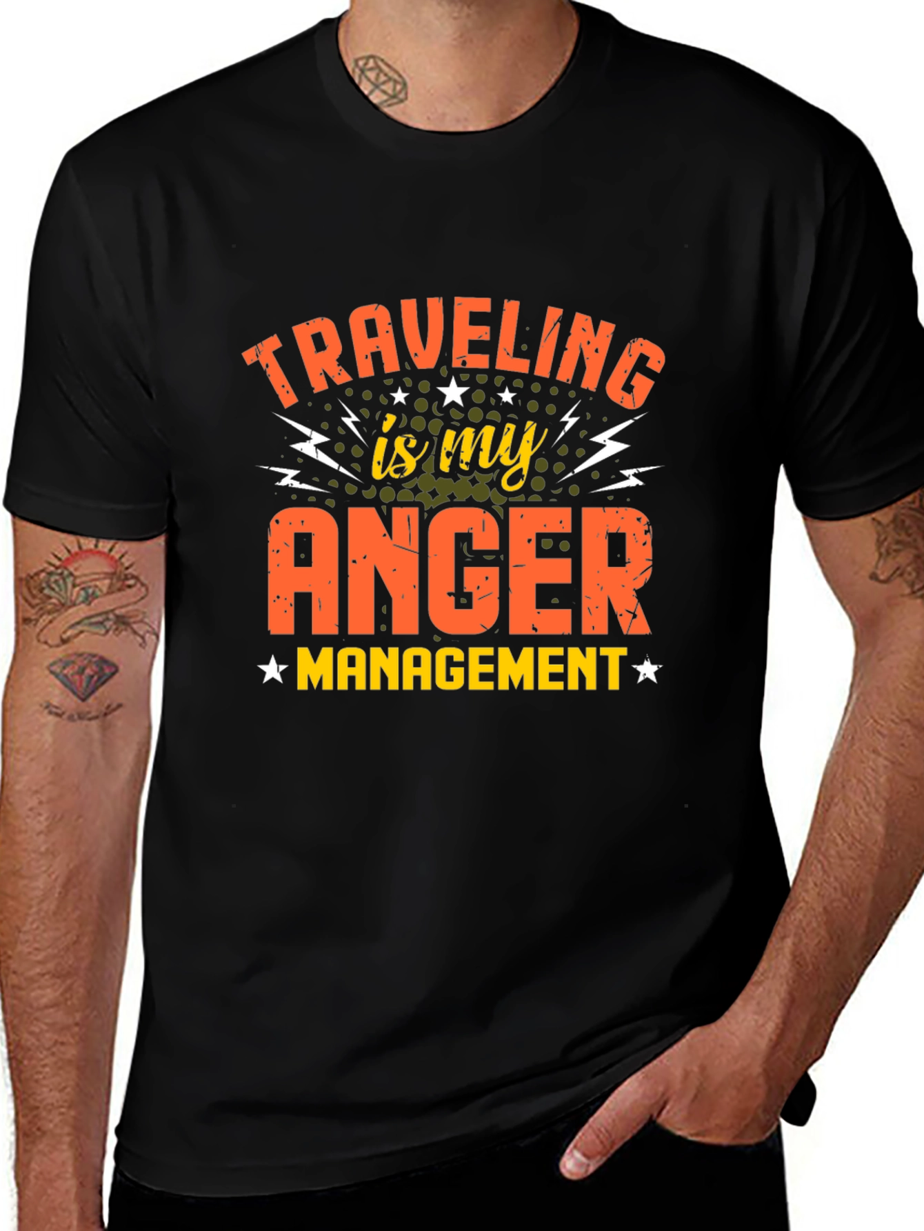 Traveling is My Anger Management T-Shirt