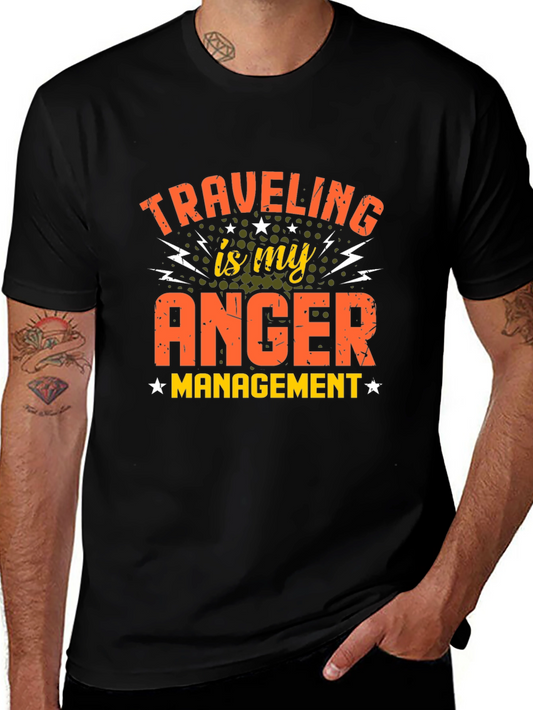 Traveling is My Anger Management T-Shirt