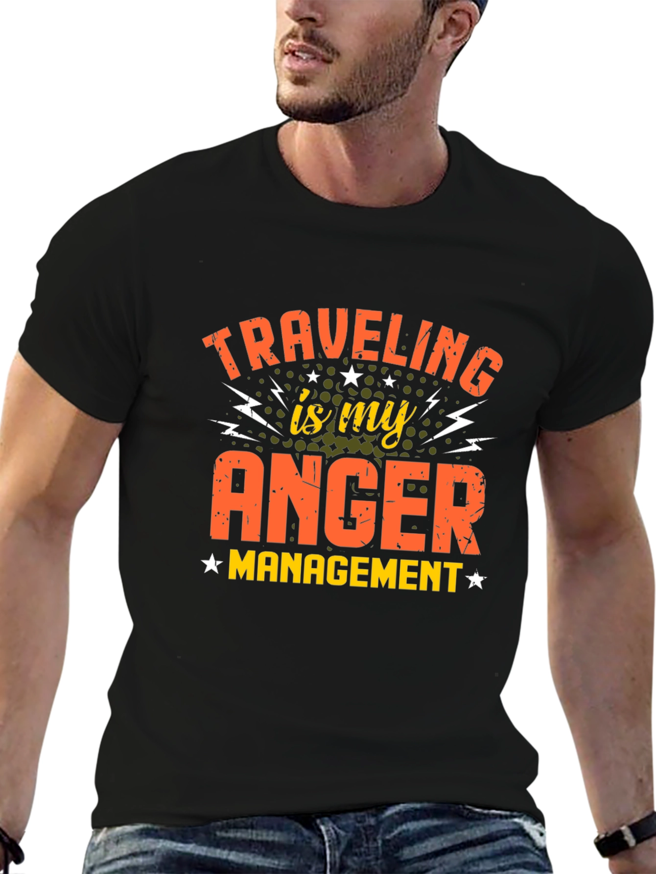 Traveling is My Anger Management T-Shirt