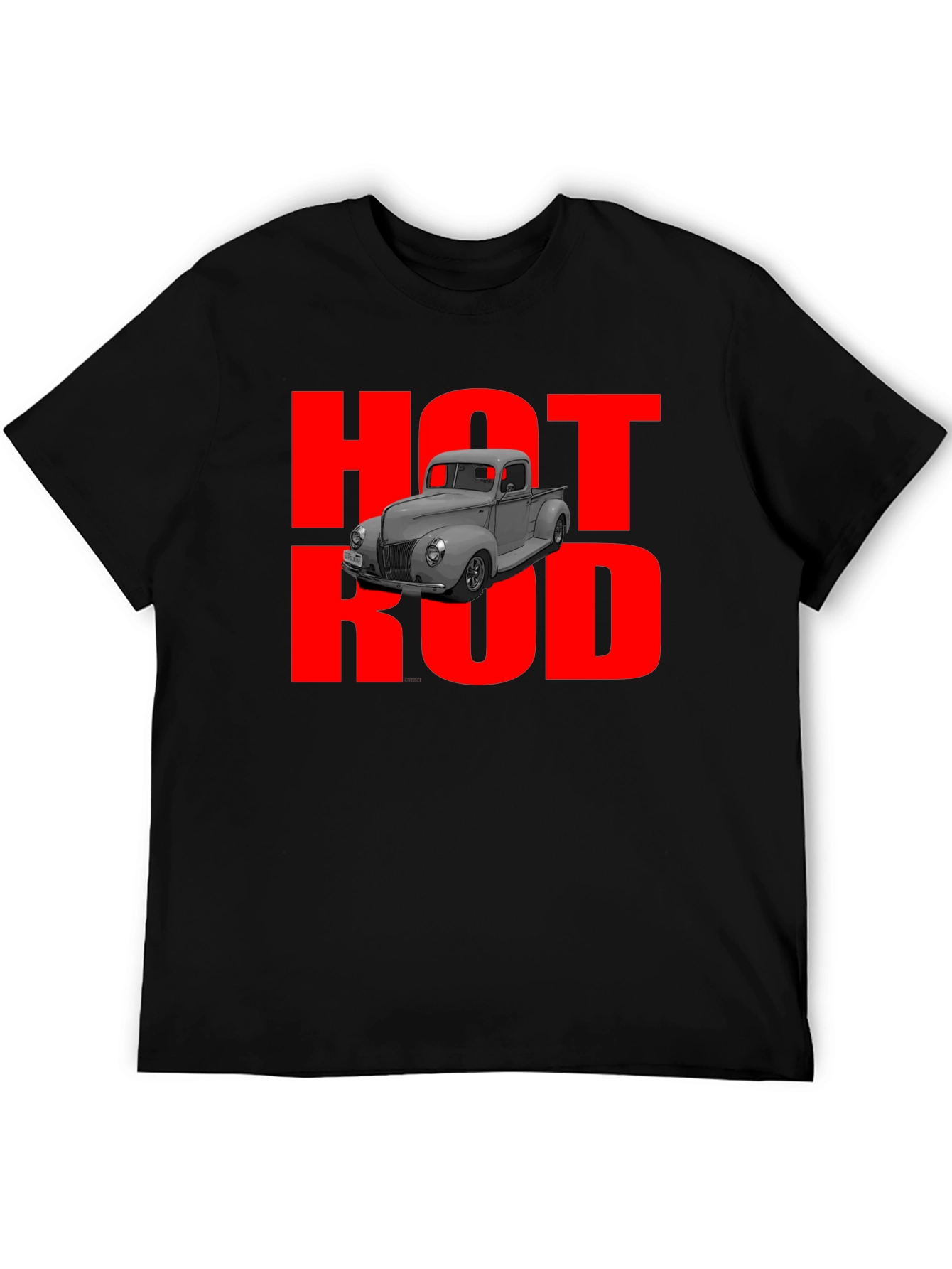 Hot Rod Truck Graphic T-Shirt - Classic Car Tee