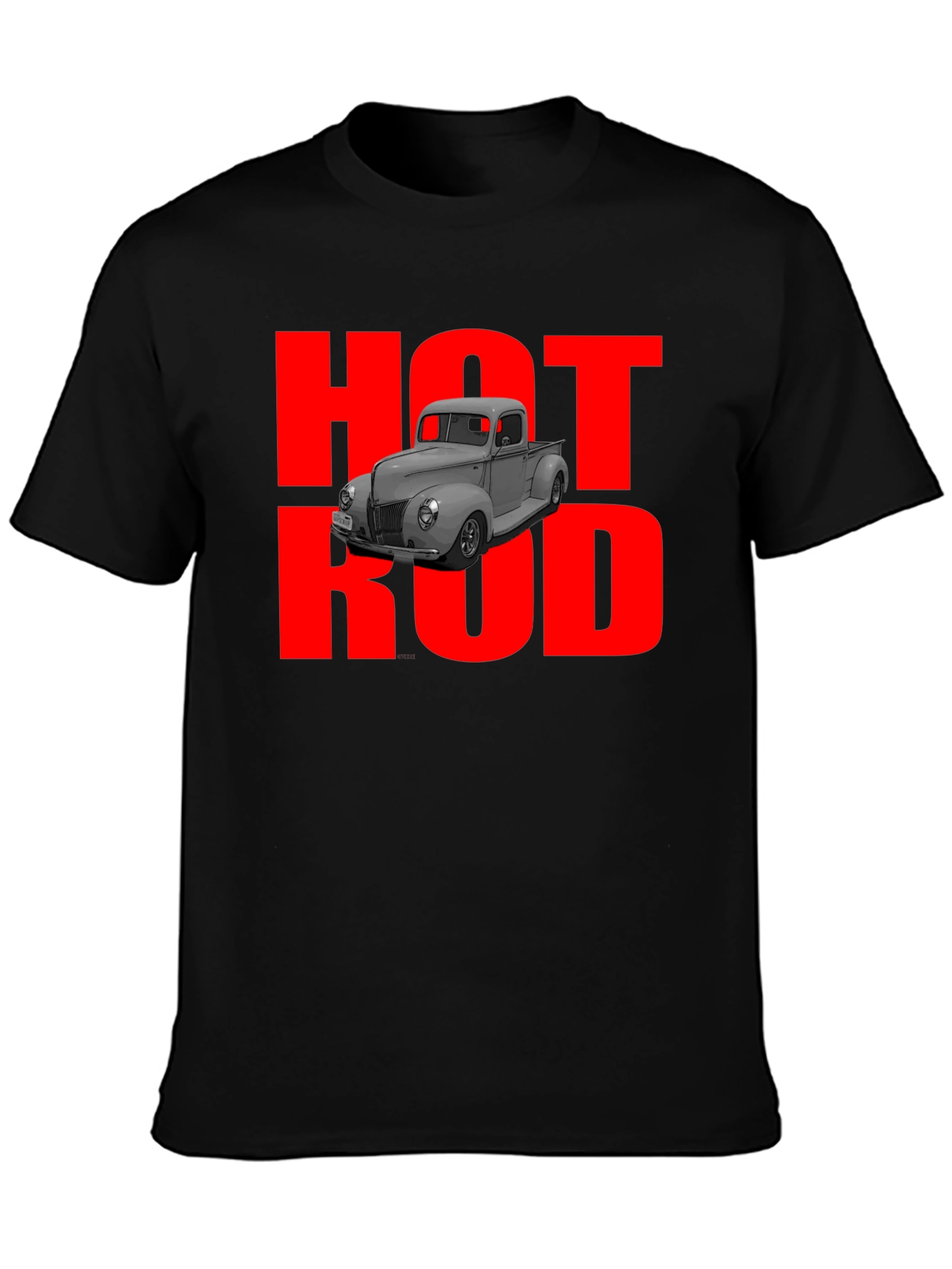 Hot Rod Truck Graphic T-Shirt - Classic Car Tee