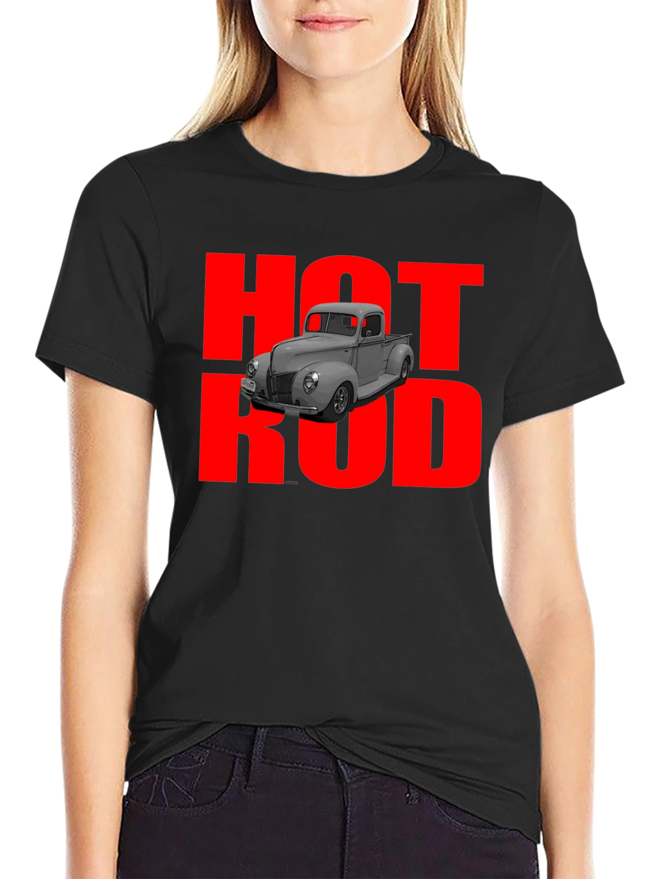 Hot Rod Truck Graphic T-Shirt - Classic Car Tee