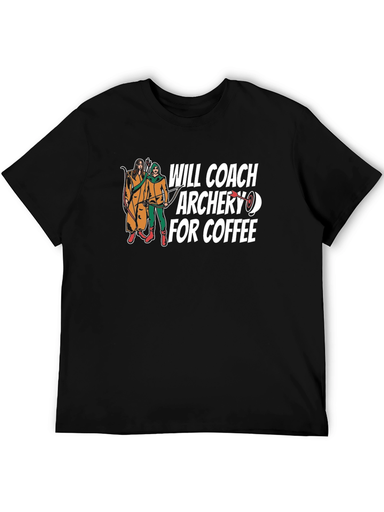 Archery Coach Coffee T-Shirt