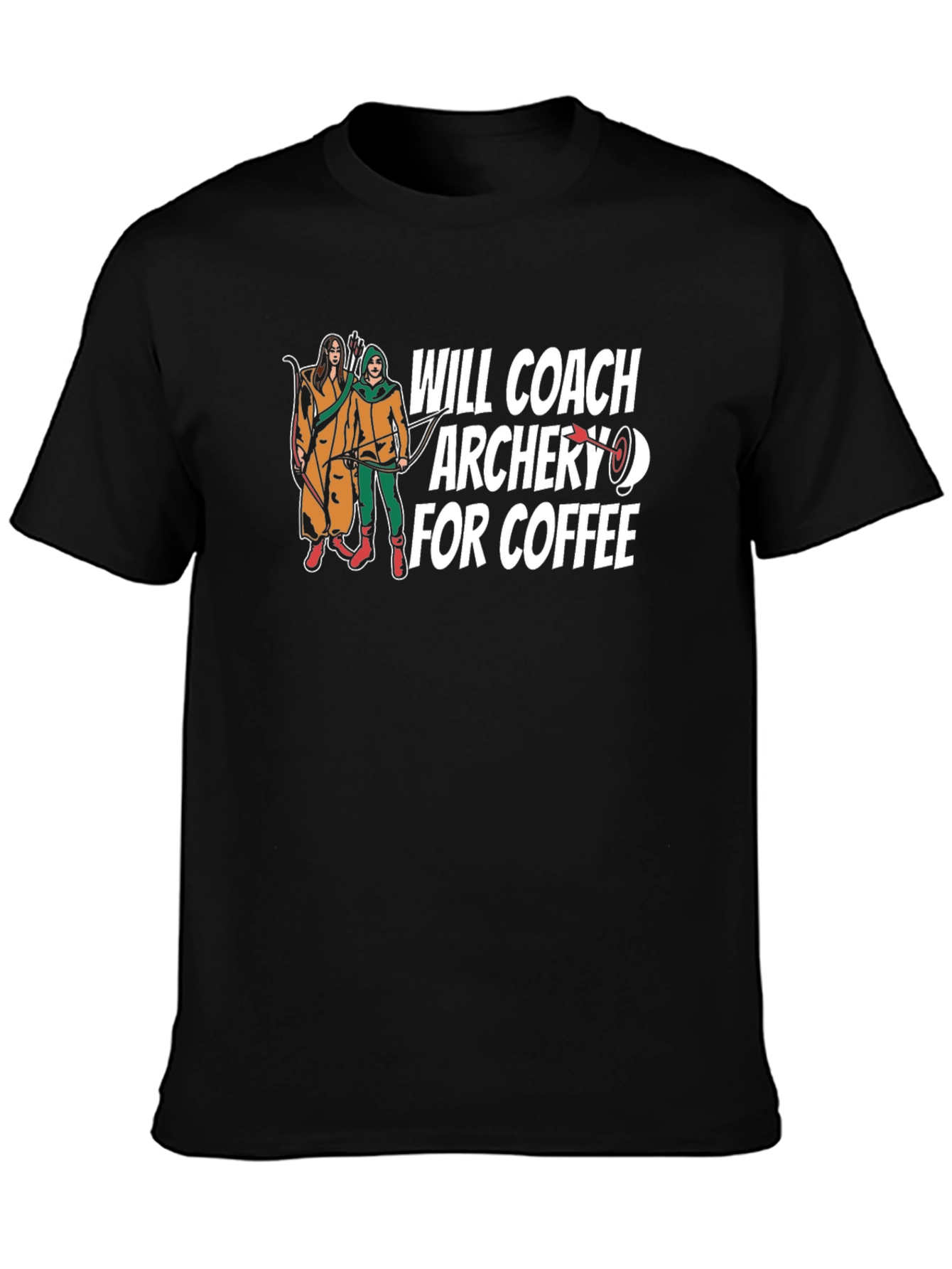 Archery Coach Coffee T-Shirt